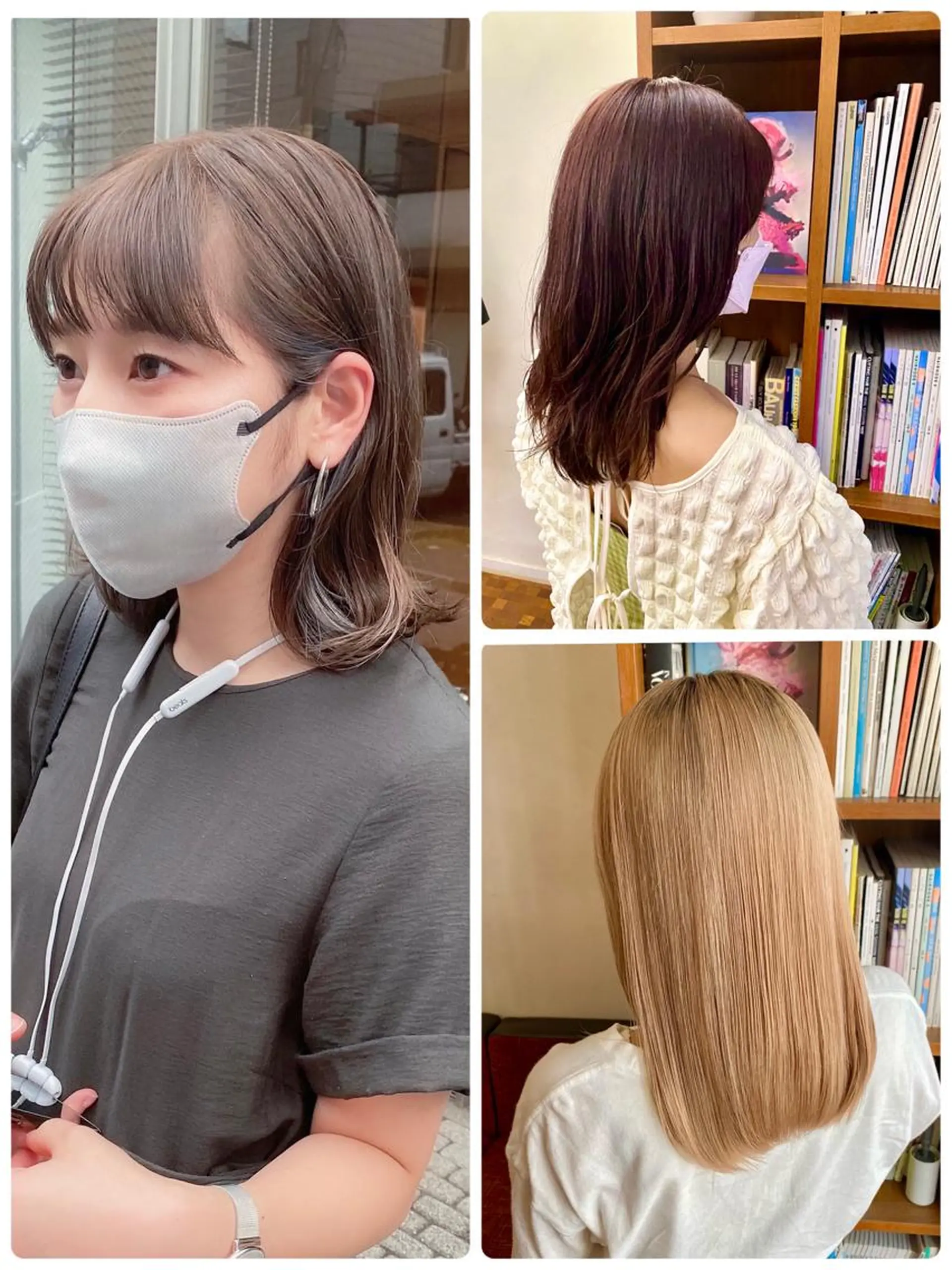 ミディアム カラー Paddle所属・似合わせレイヤー/ レイヤーパーマ/高倉のヘアスタイル