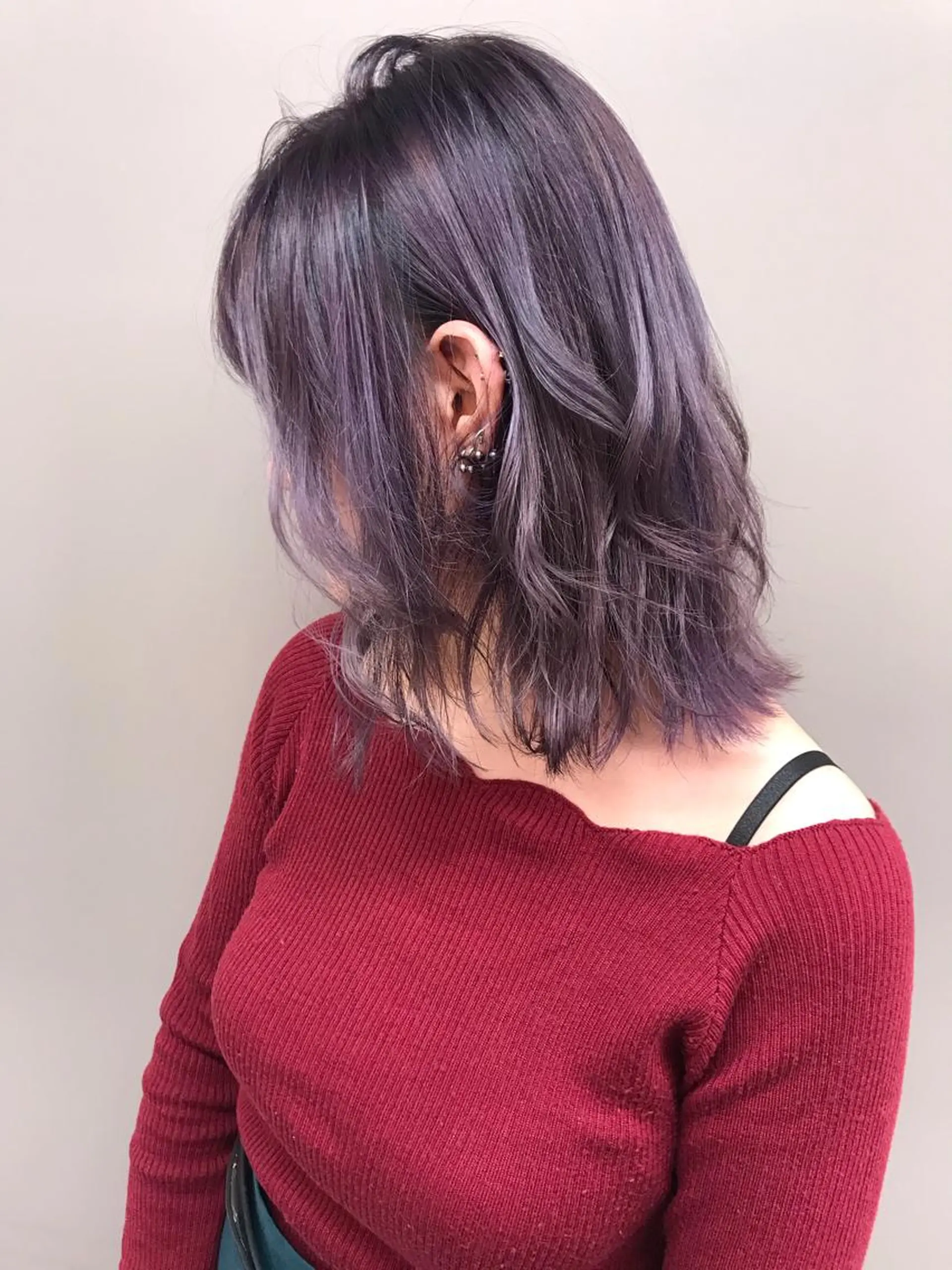 ミディアム カラー ヘアアレンジ 💖うる艶カラー💖 モデル募集💖のヘアスタイル