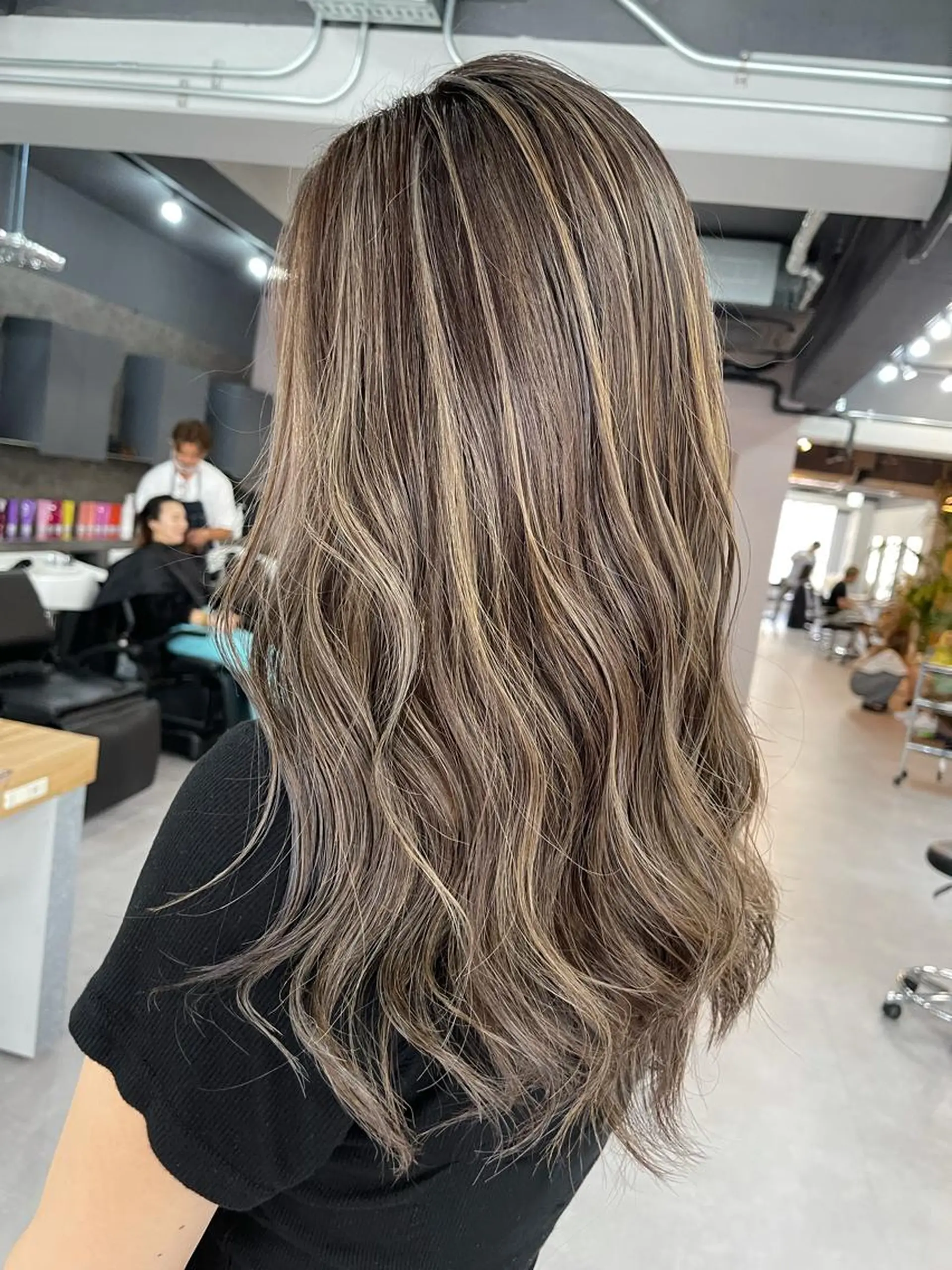 ロング カラー カット ヘアカラー Reb_keiji 👑小倉圭司のヘアスタイル