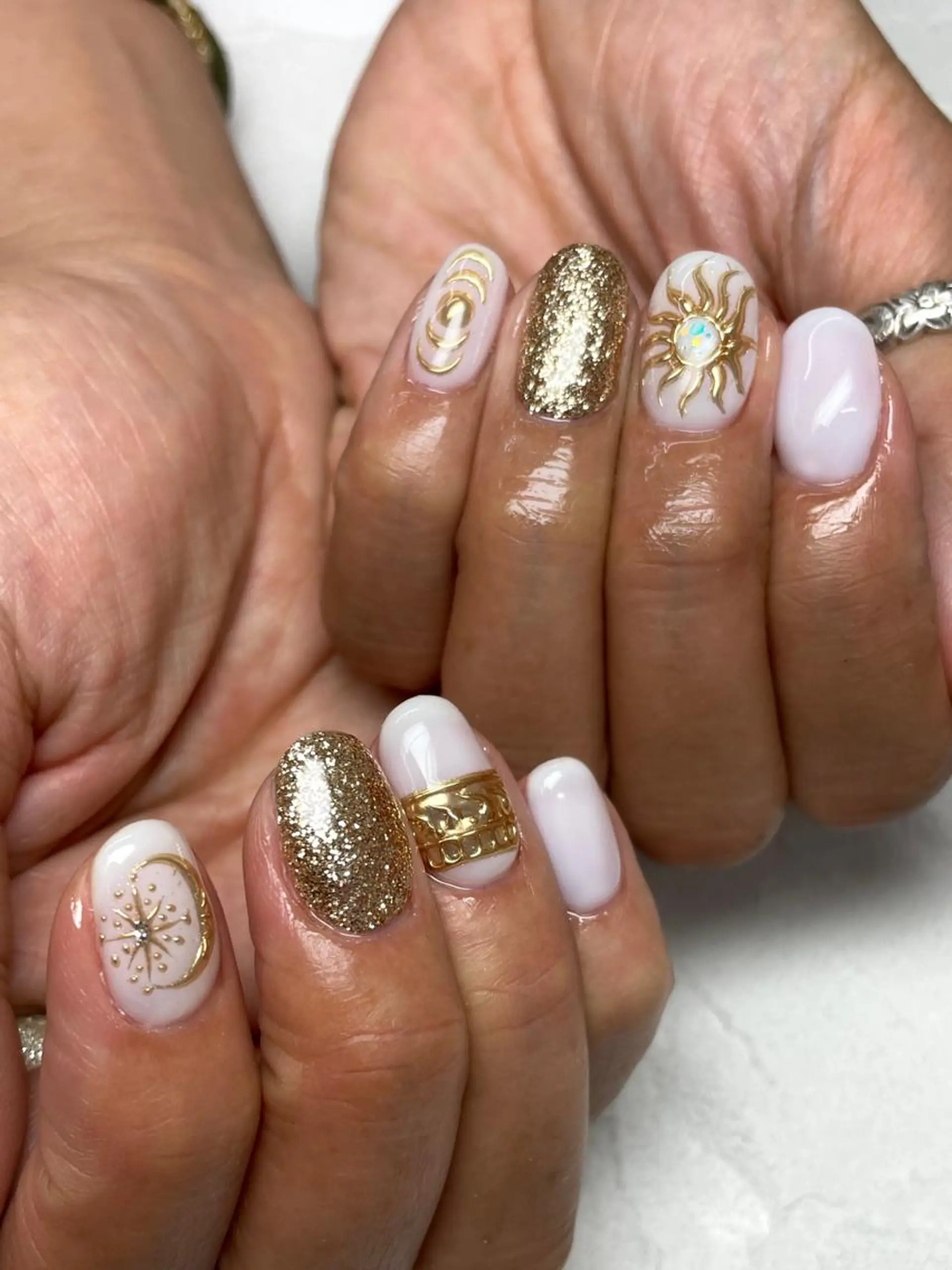 ネイル アートネイル ミラーネイル 夏ネイル Nail salon Euphoria所属・Nail salon Euphoriaのネイルデザイン