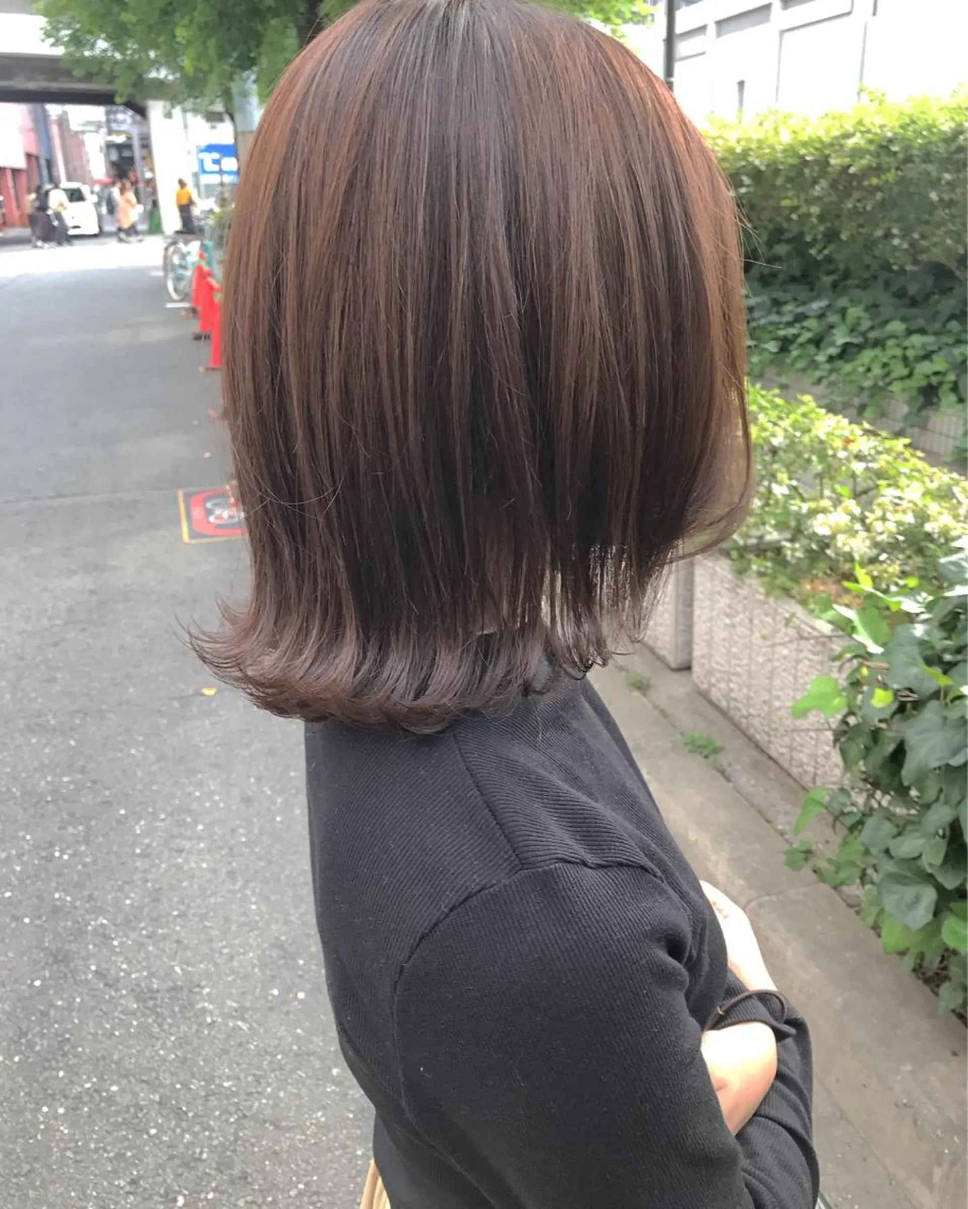ミディアム カラー 🧡色落ちまで2度綺 麗なカラー🧡ヨシキのヘアスタイル