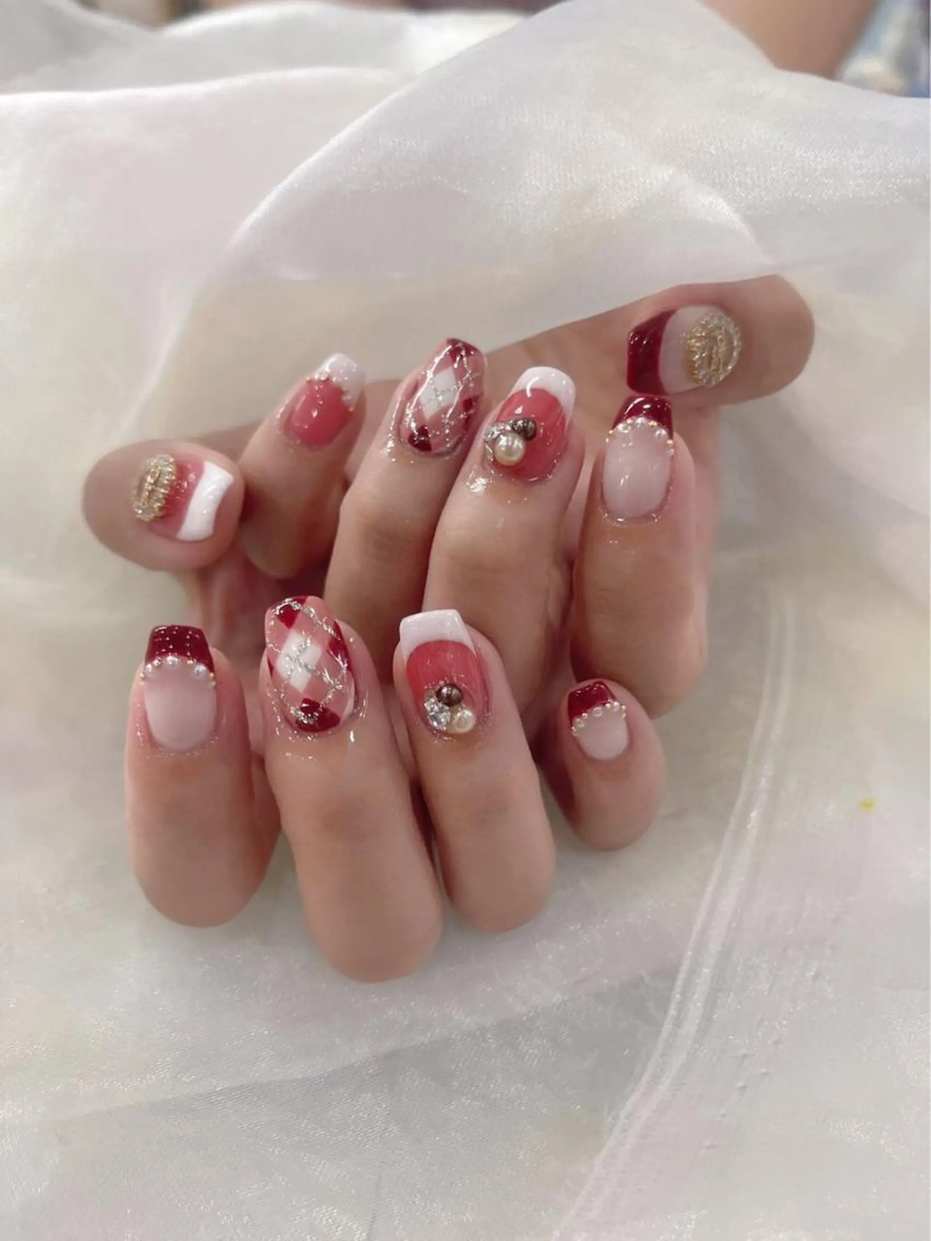 ネイル ラベンダーネイルサロン所属・日暮里♡研修生 チクさん（一同）のネイルデザイン