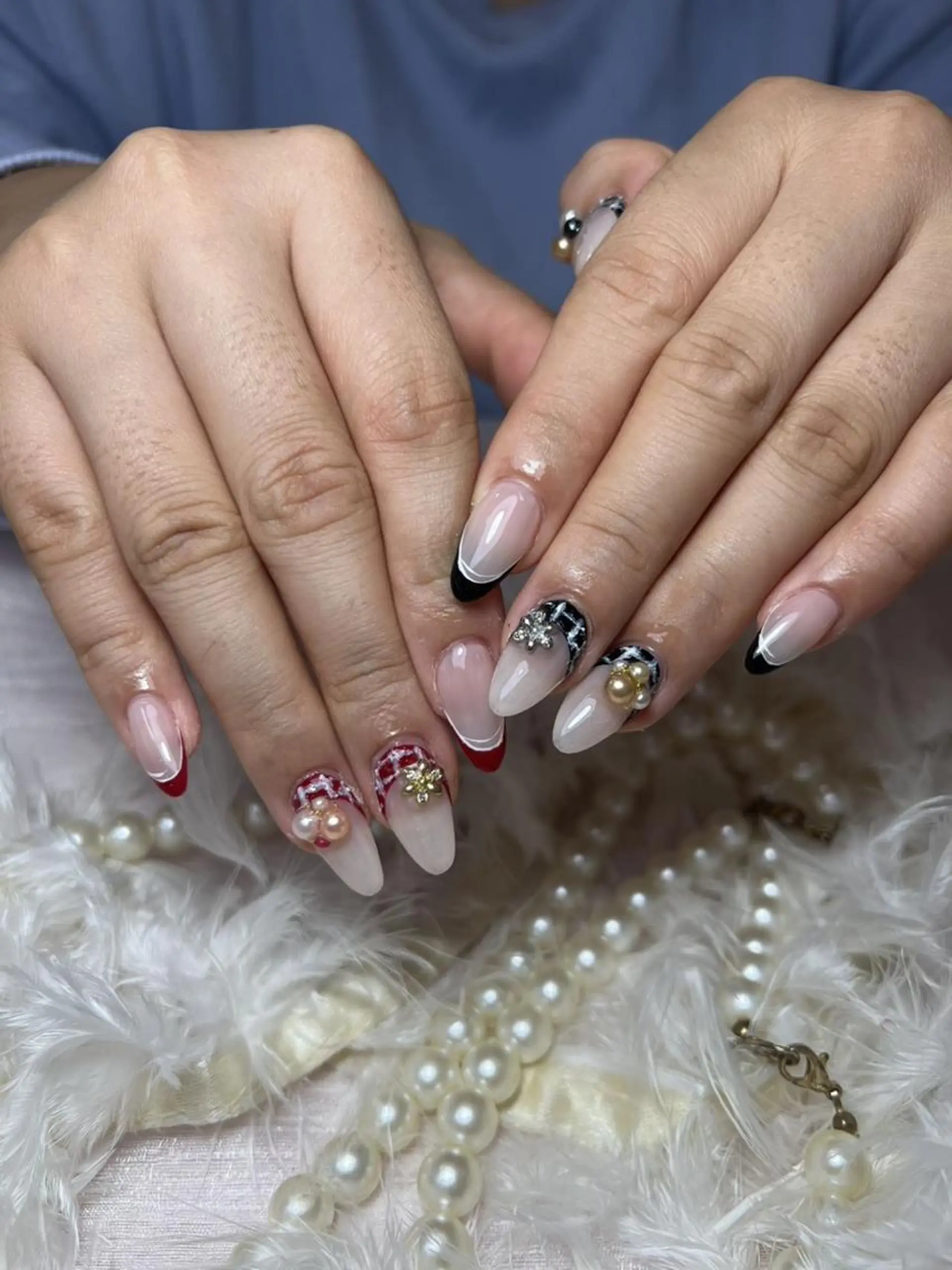 ネイル ハンドネイル ハンドケア DEMAIN- 🌹のネイルデザイン