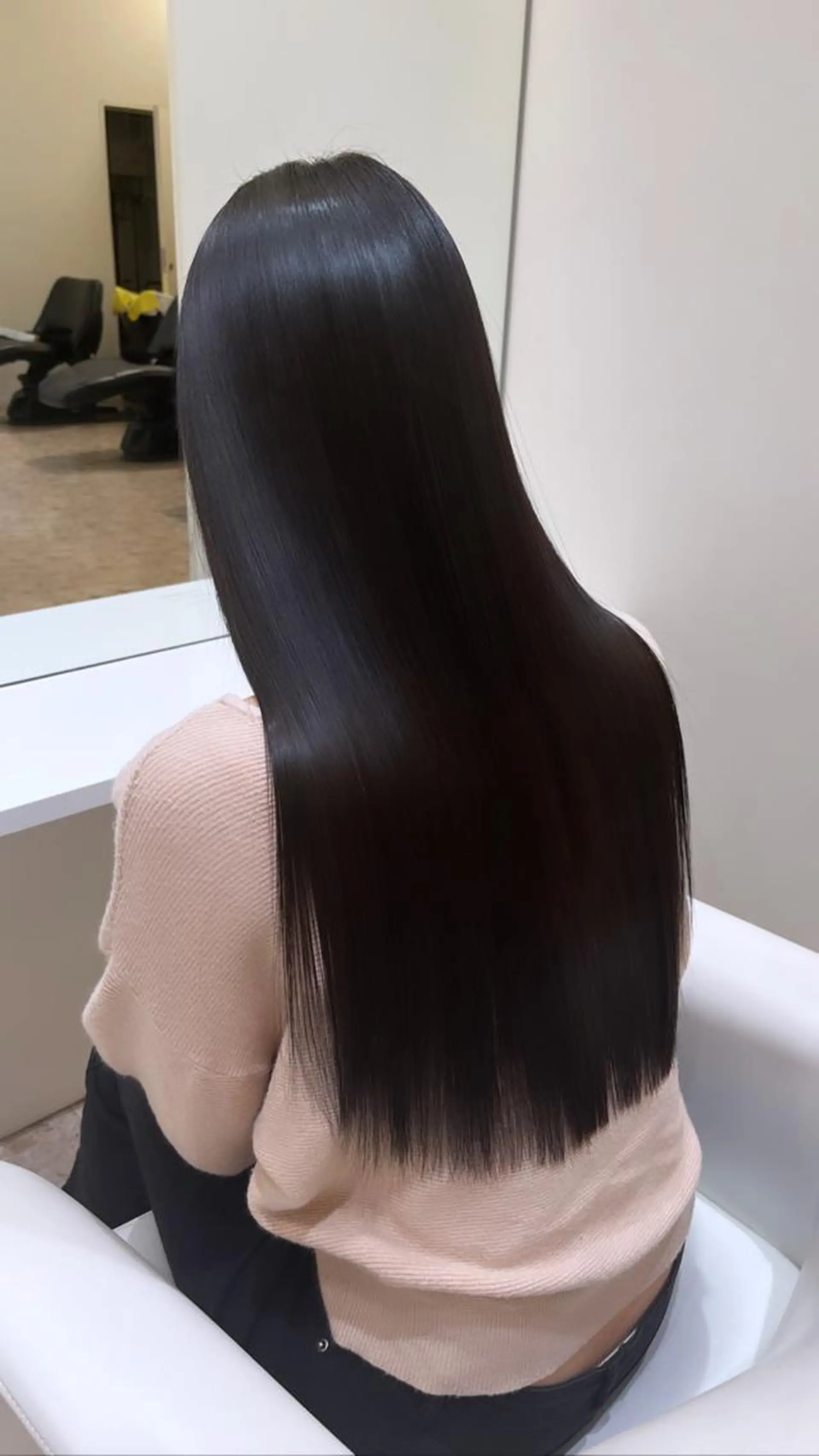 ロング 縮毛矯正 トリートメント 店長/藤原 季矢のヘアスタイル