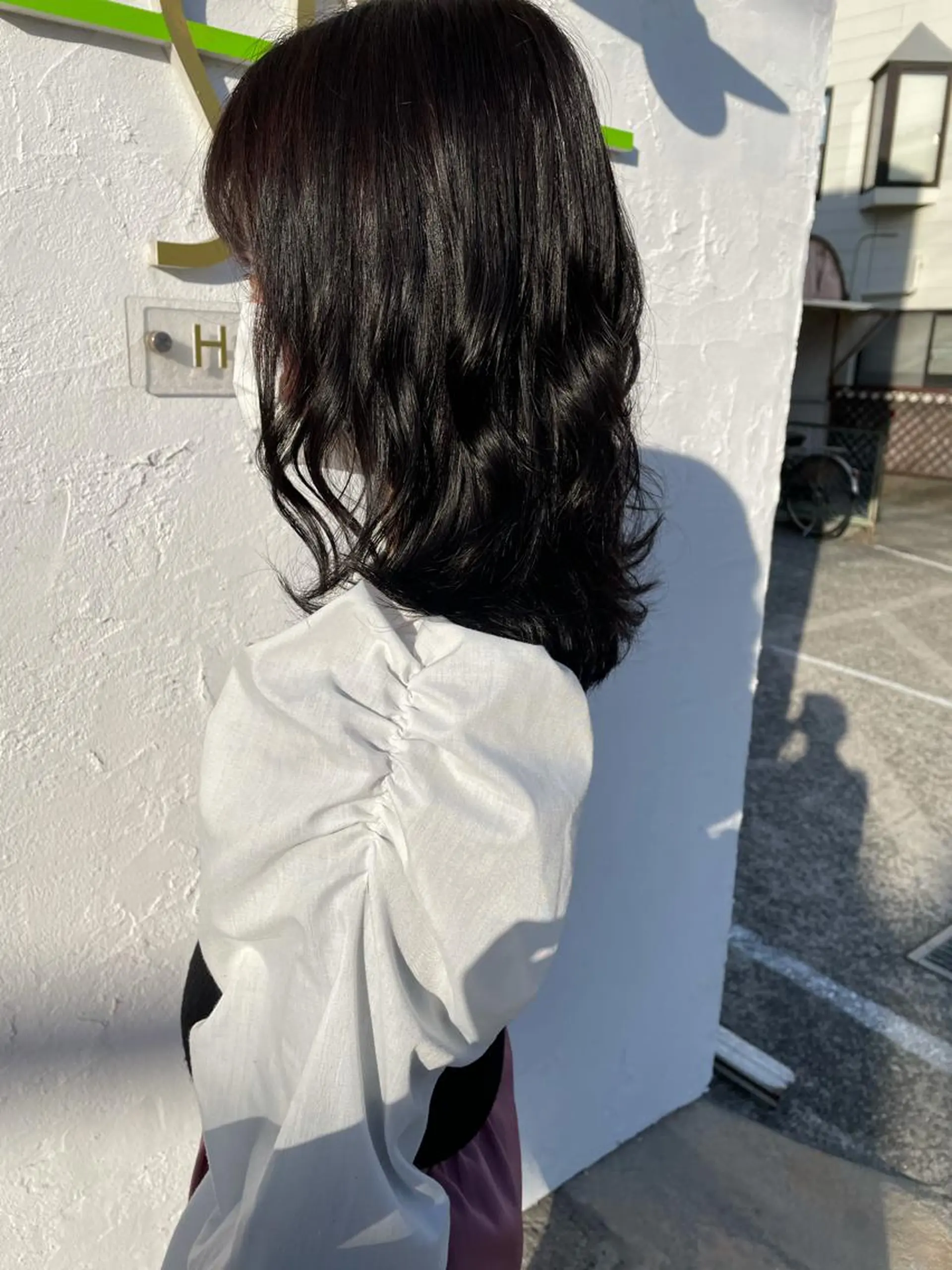 ミディアム カラー ヘアアレンジ 透明感カラー 北九州美容室 🕊️わかな✂︎のヘアスタイル