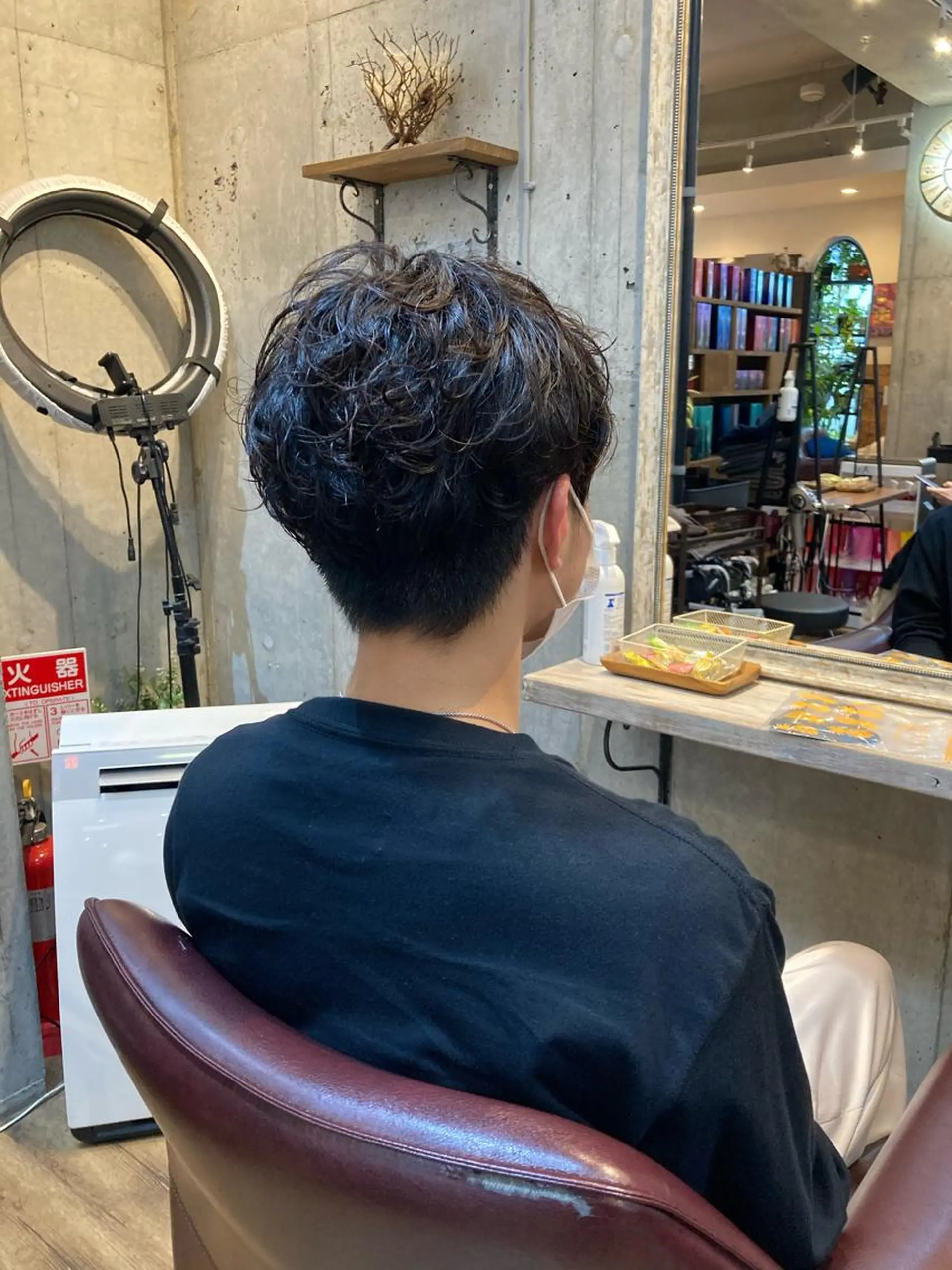 ショート パーマ メンズ Trill所属・縮毛矯正/髪質改善 /SATOKOのヘアスタイル