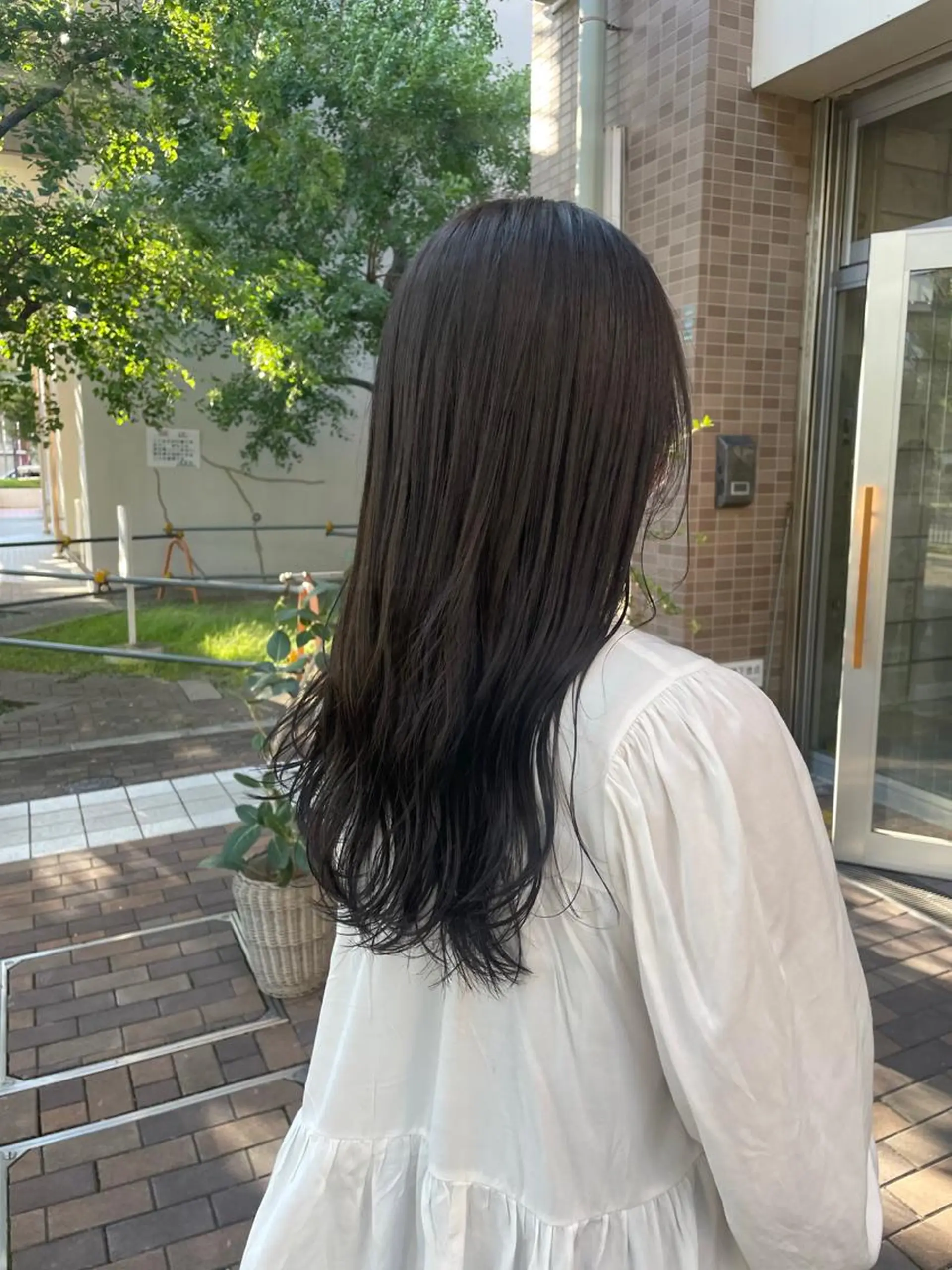 ロング カラー Cafune juntos YOLO所属・大阪美容師/ スパニスト/東本真菜のヘアスタイル