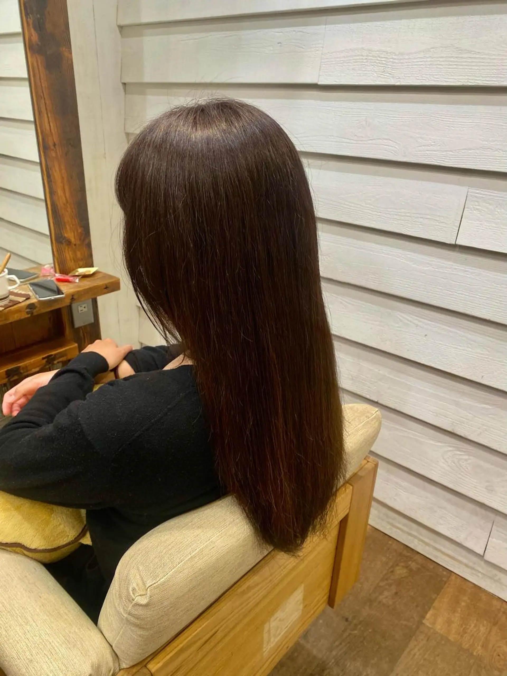 セミロング ‎🤍透明感カラー 【仙川】セリナ‎🤍のヘアスタイル