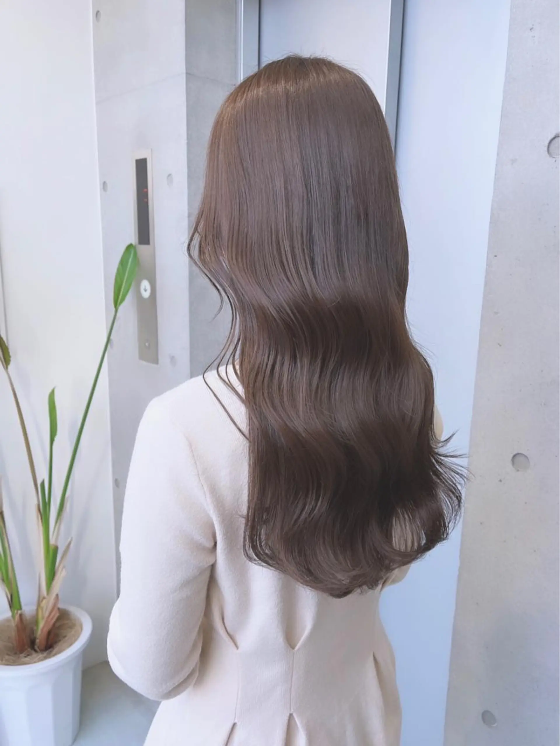 セミロング カラー カット ヘアカラー トリートメント 🌫️大人韓国ヘア 🌫️naoyaのヘアスタイル