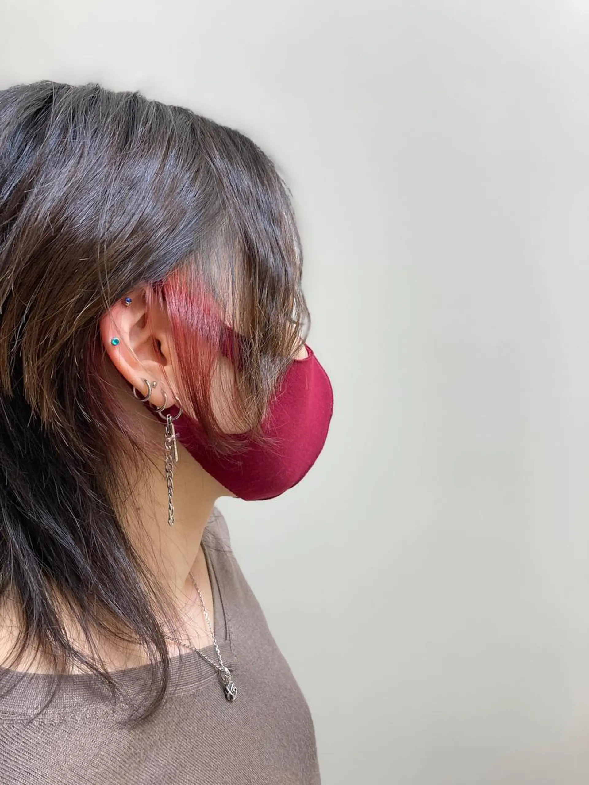 ショート カラー ダブルカラー イヤリングカラー 新田龍之輔 →メンズ／派手髪のヘアスタイル