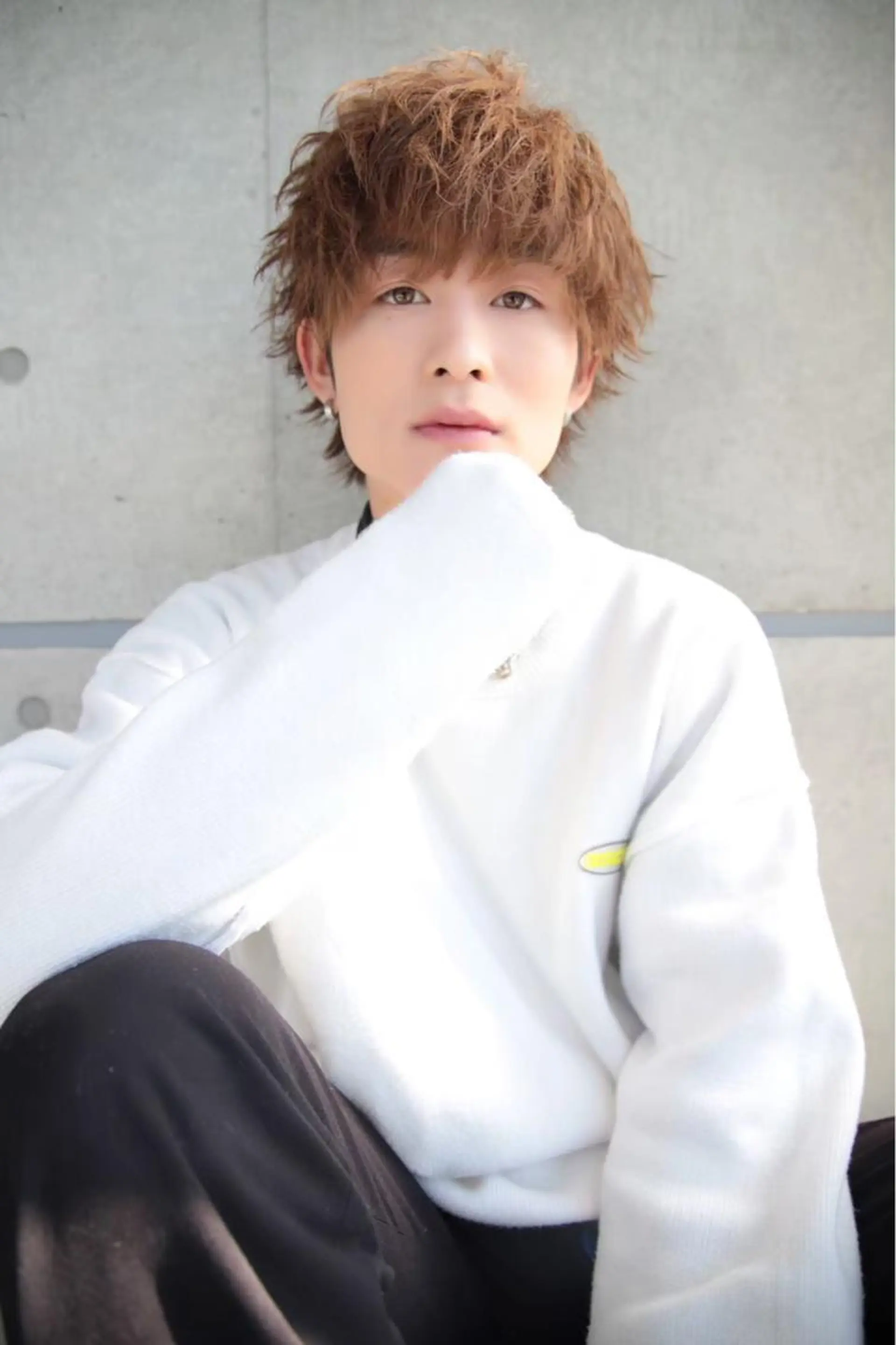 ショート カラー ヘアアレンジ メンズ ヘアカラー トリートメント ヘッドスパ ヘアセット ✨【公式】渋谷メンズ サロン BLUCK✨のヘアスタイル