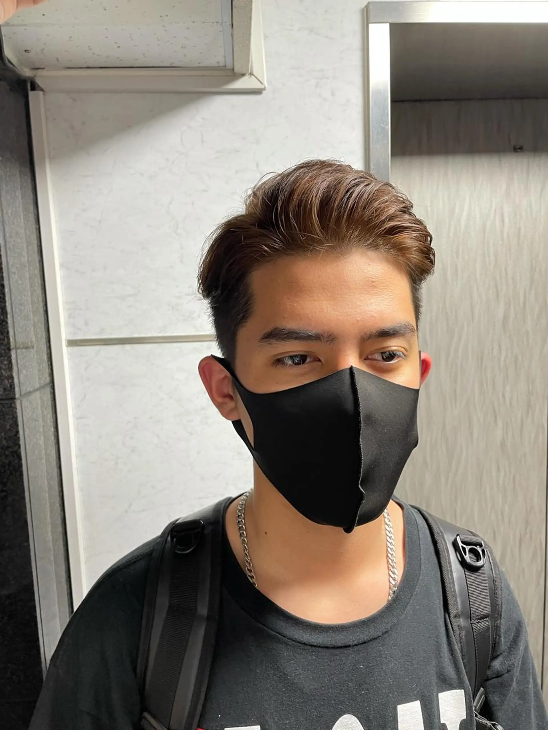 ショート カラー メンズ カット指名No1漆原 聡のヘアスタイル