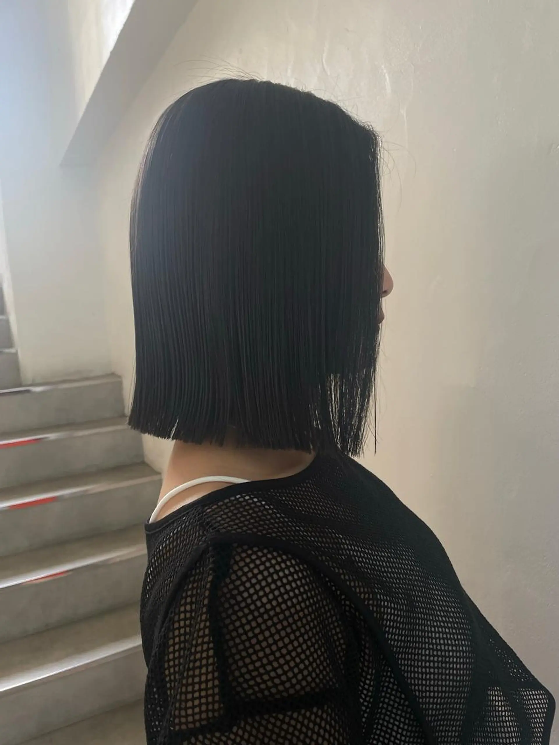 ショート カラー 切りっぱなしボブ ボブ カット ヘアカラー 🌟暖色系ハイトーン 🌟AIのヘアスタイル