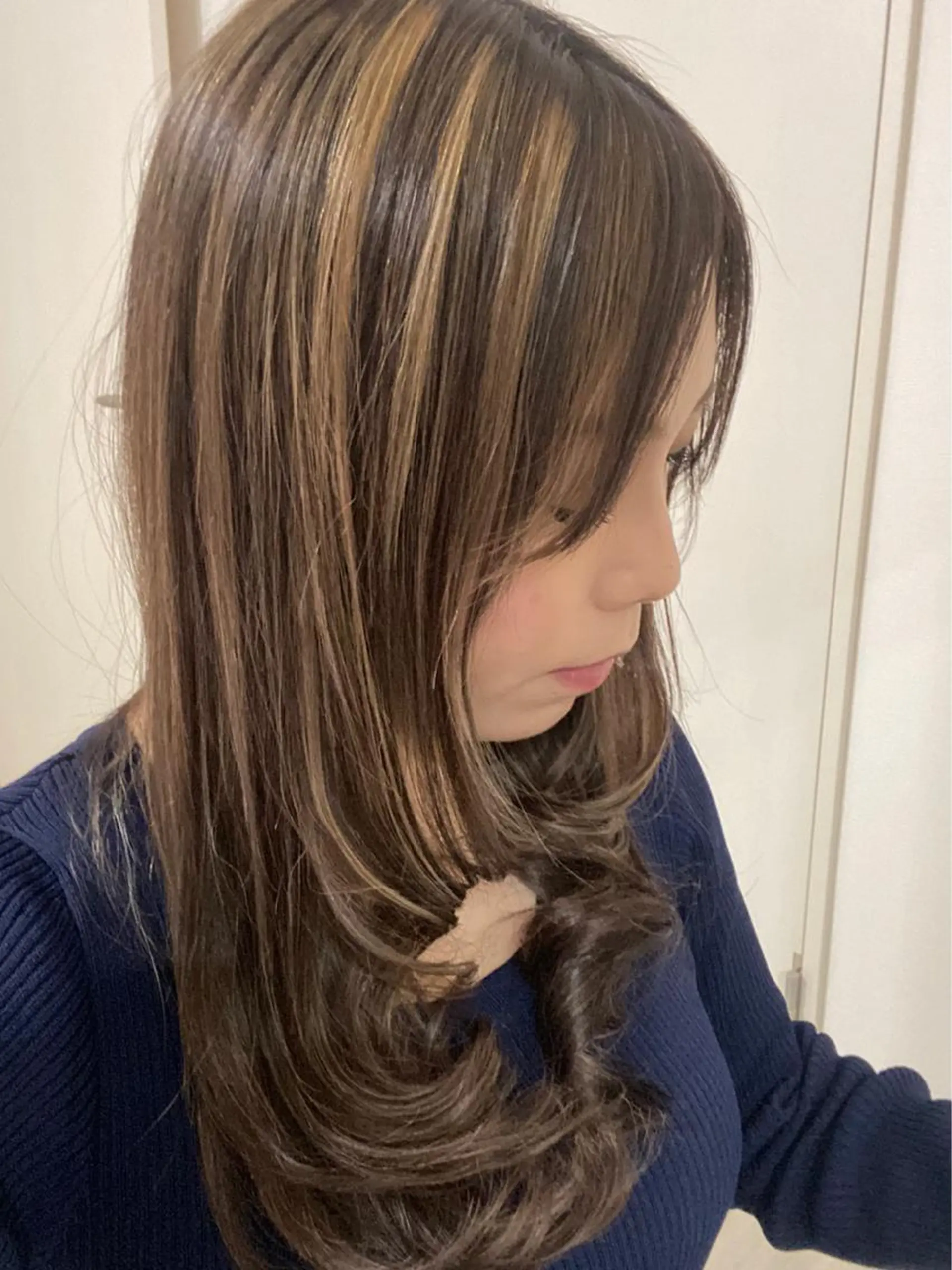 ロング カラー ヘアアレンジ ハイライトカラー ハイライト hair & spa Nalu所属・hair & spa Naluのヘアスタイル