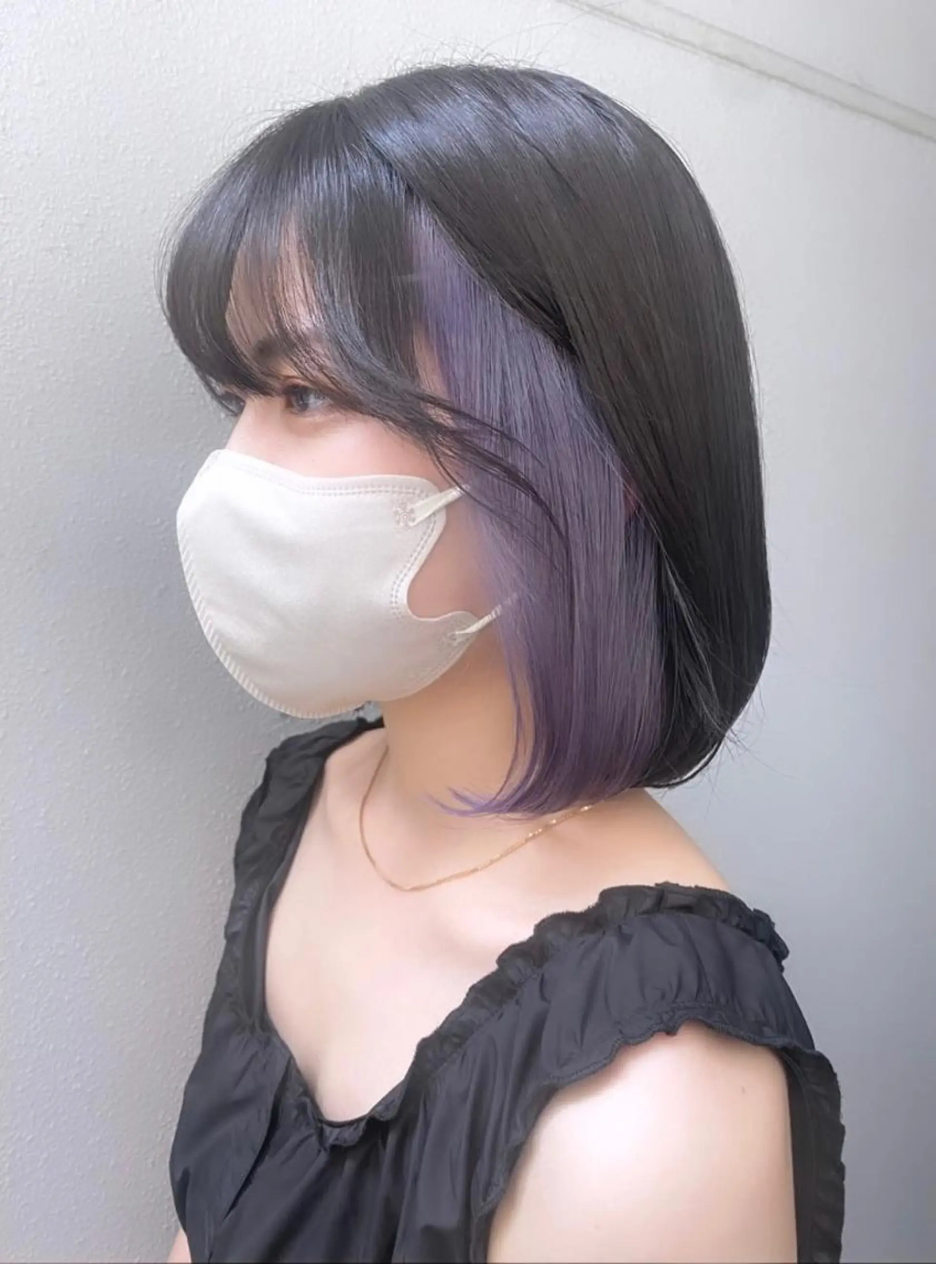 カラー ラベンダーカラー dot .tokyo所属・中村 彩夏のヘアスタイル