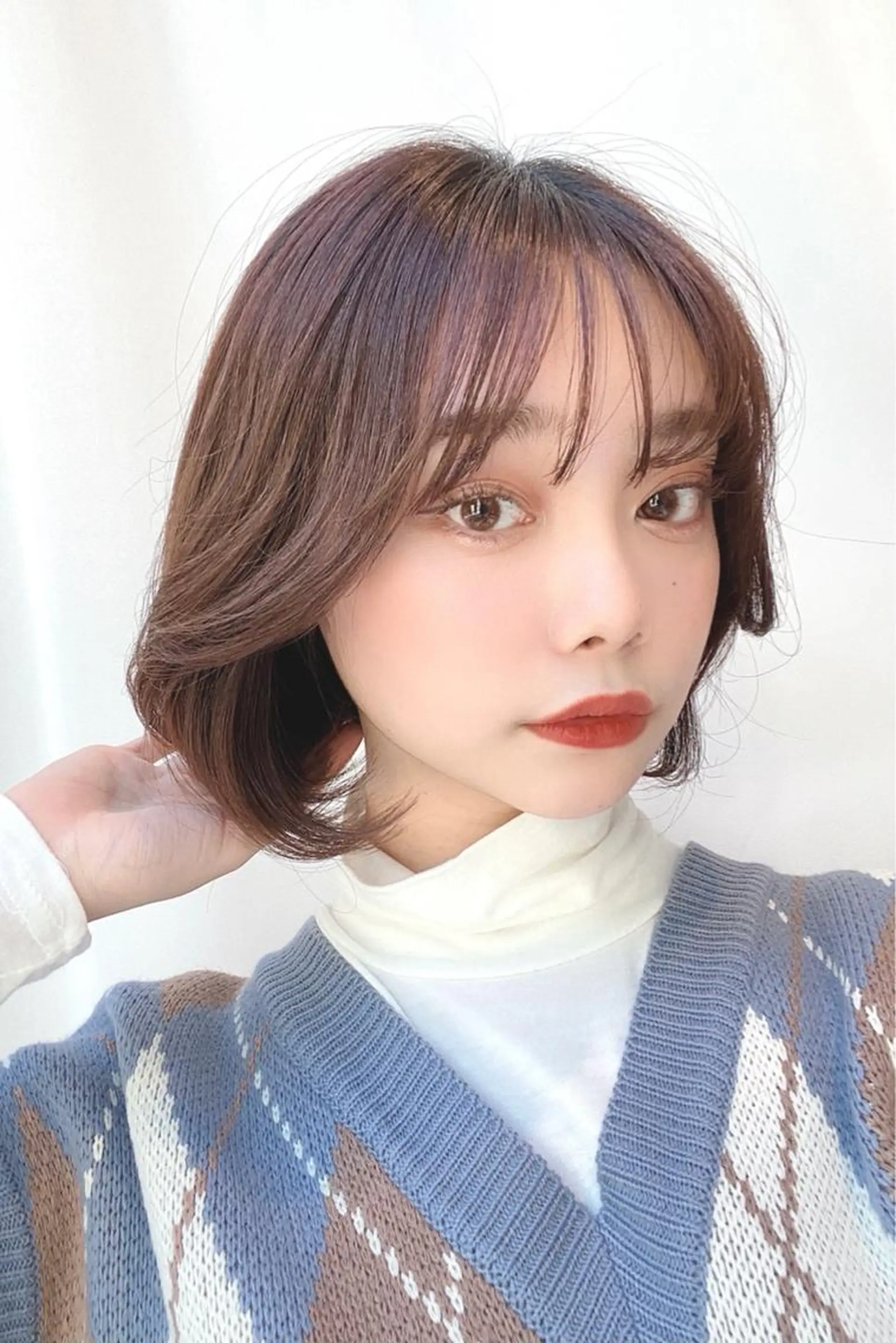 ミディアム 韓国くびれレイヤー 🇰🇷はづきのヘアスタイル