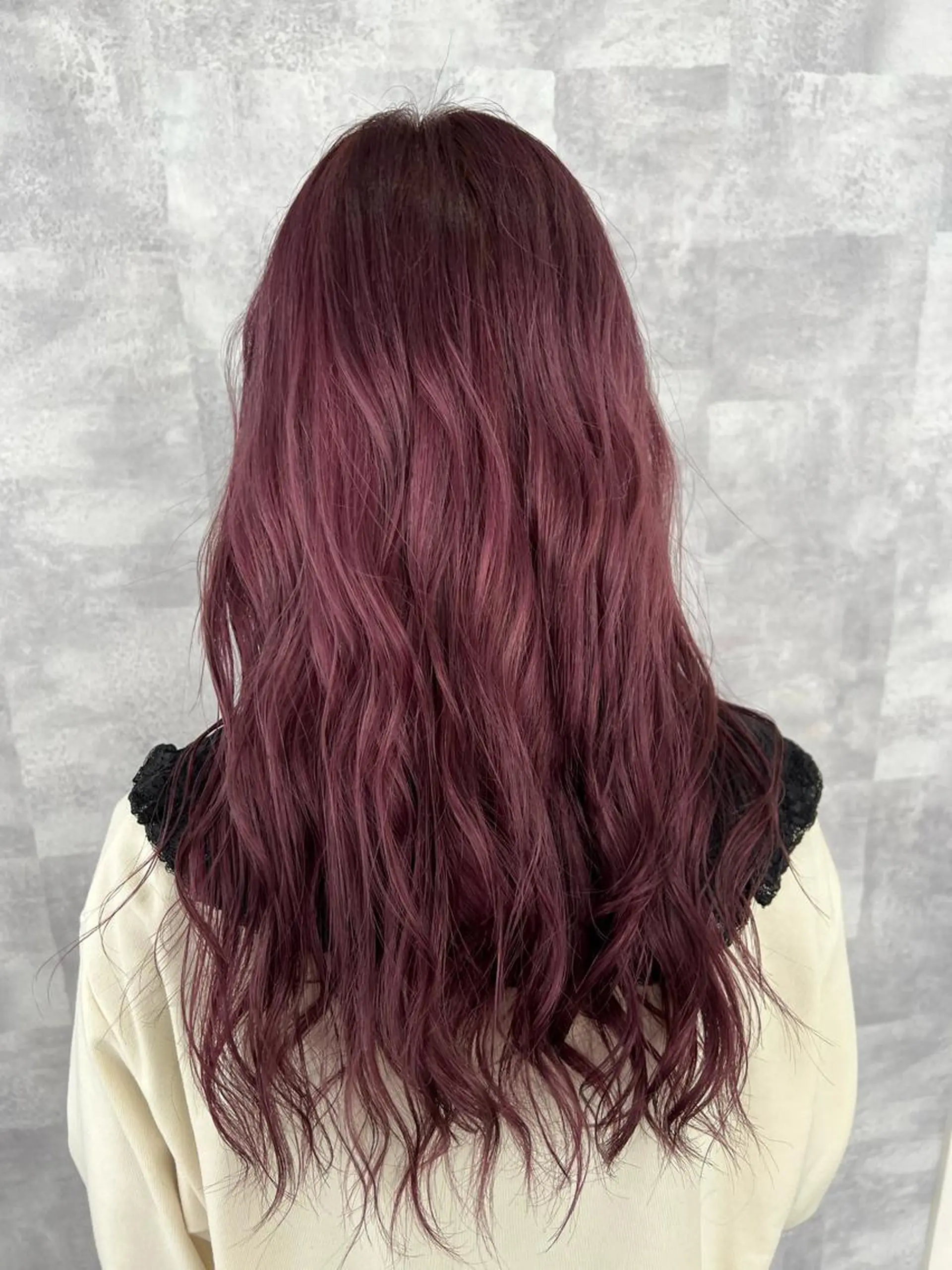 ロング カラー レイヤーカット ✨藤原のヘアスタイル