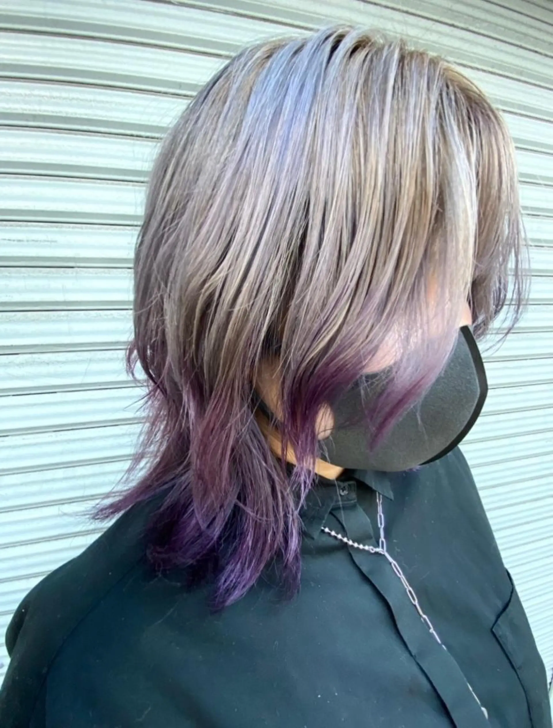 カラー ブリーチ ダブルカラー インナーカラー 🐣 SHION🐥のヘアスタイル