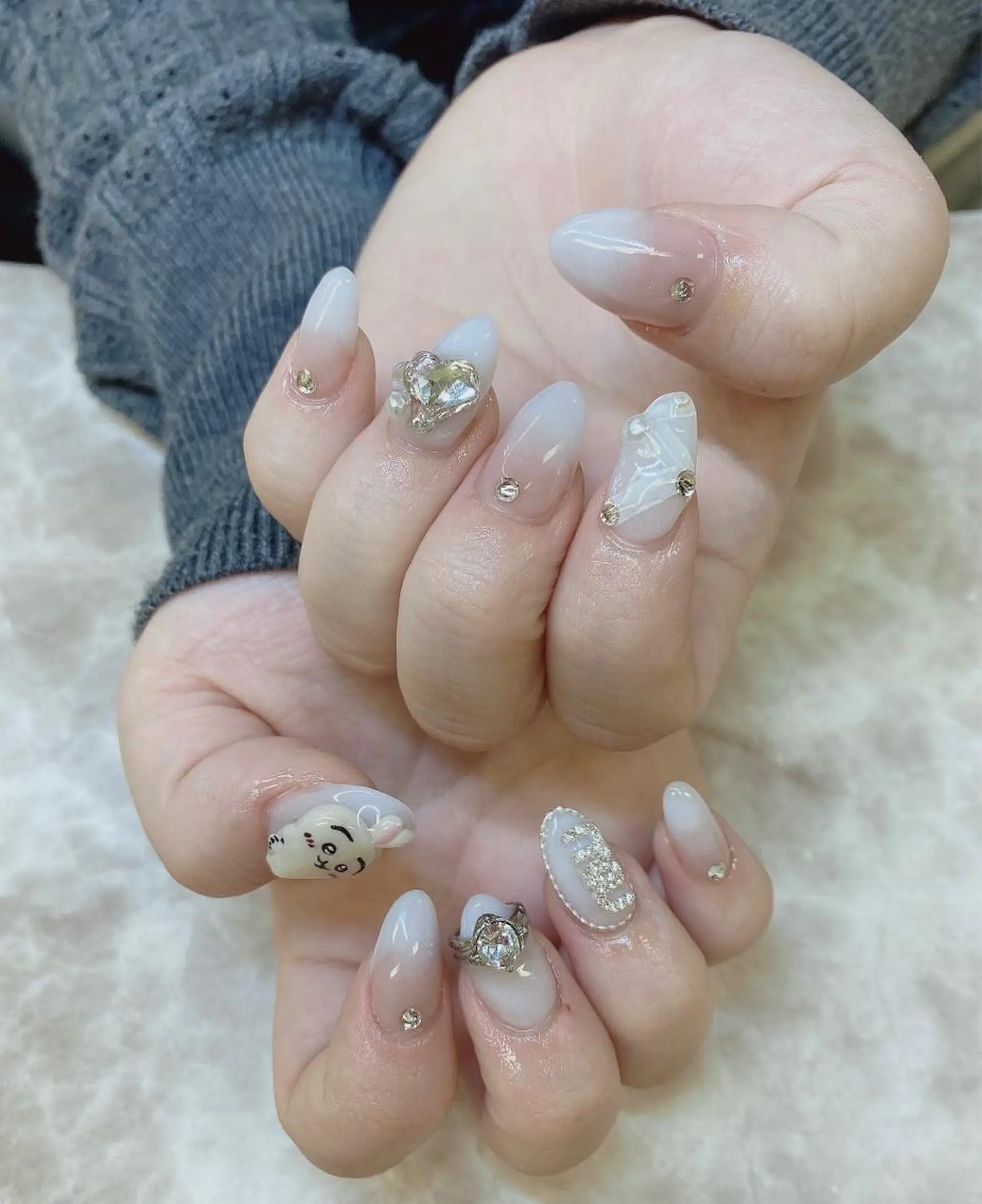 ショート ハンドネイル JNA認定講師🌸 RIEのネイルデザイン