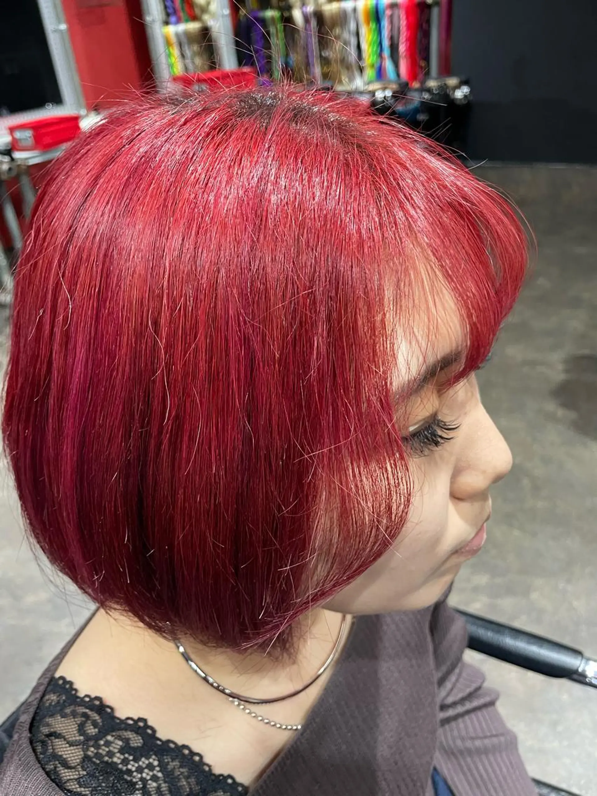 カラー ブリーチ SLIME Seiのヘアスタイル