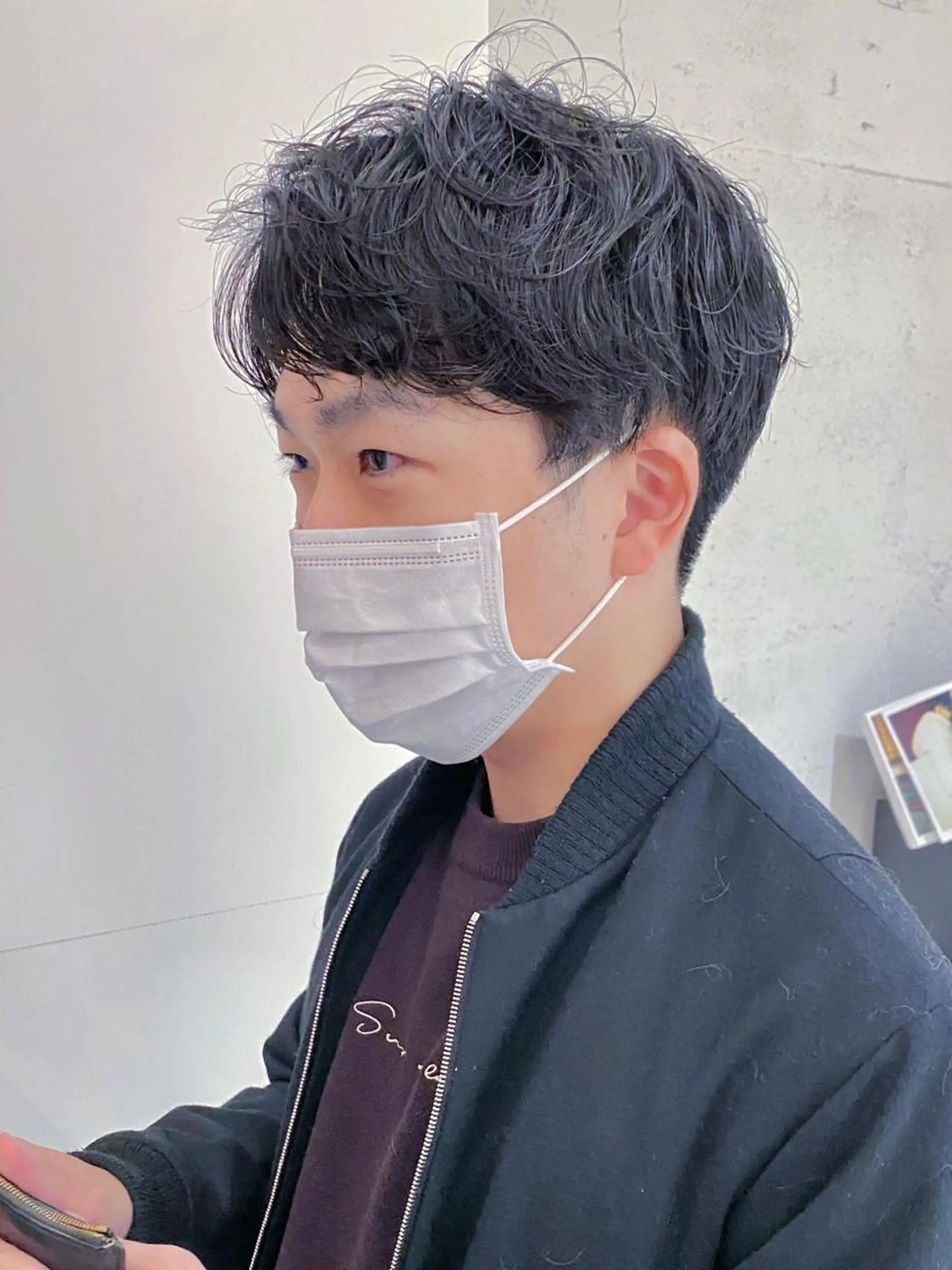 パーマ メンズ メンズパーマ メンズパーマ/フェ ザーパーマ/古川晴輝のヘアスタイル