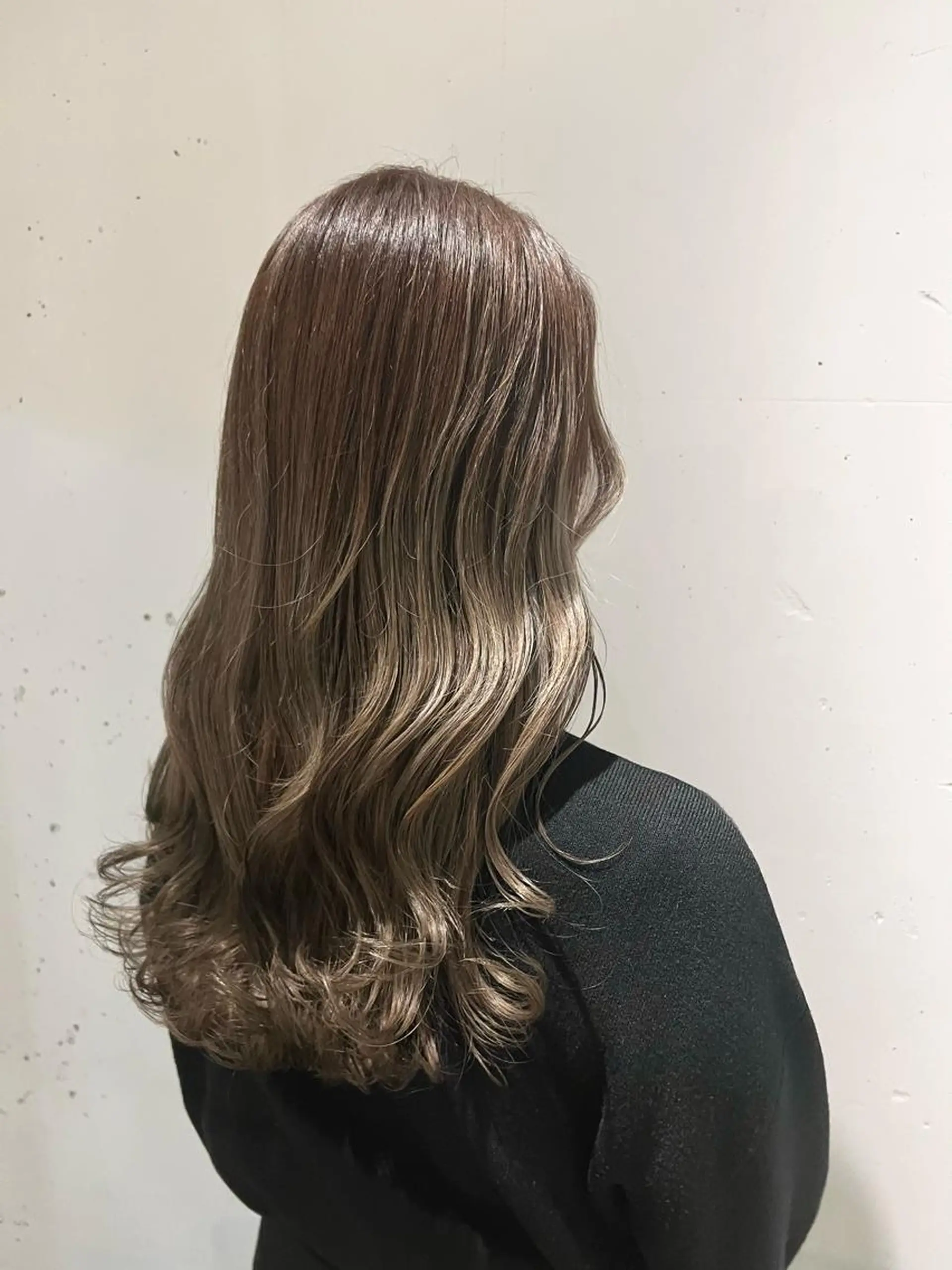 セミロング カラー グレージュ オリーブグレージュ オリーブグレー ヘアカラー トリートメント ヘッドスパ カラースペシャリスト しょう🧑🏼‍🎨のヘアスタイル