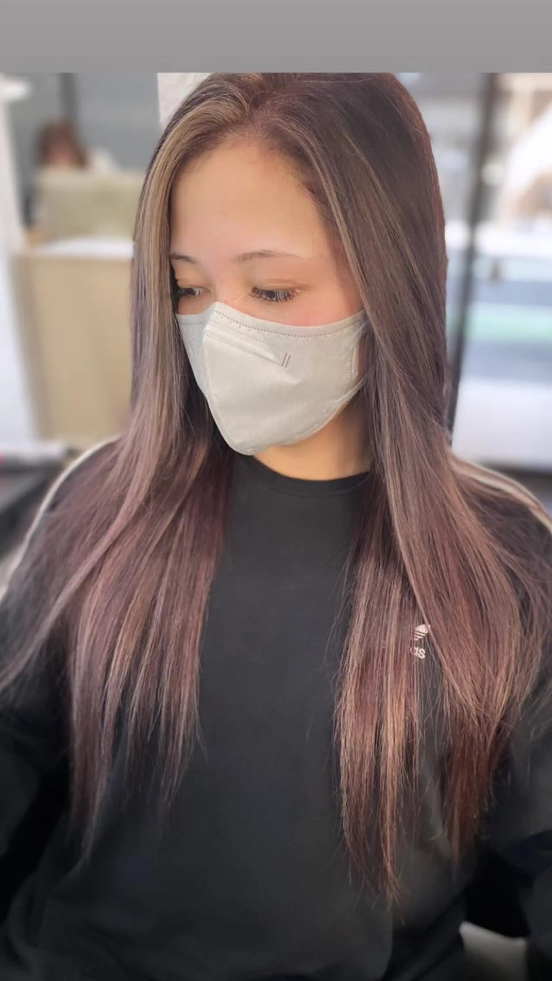 ロング カラー LOHAS宮田 香奈のヘアスタイル