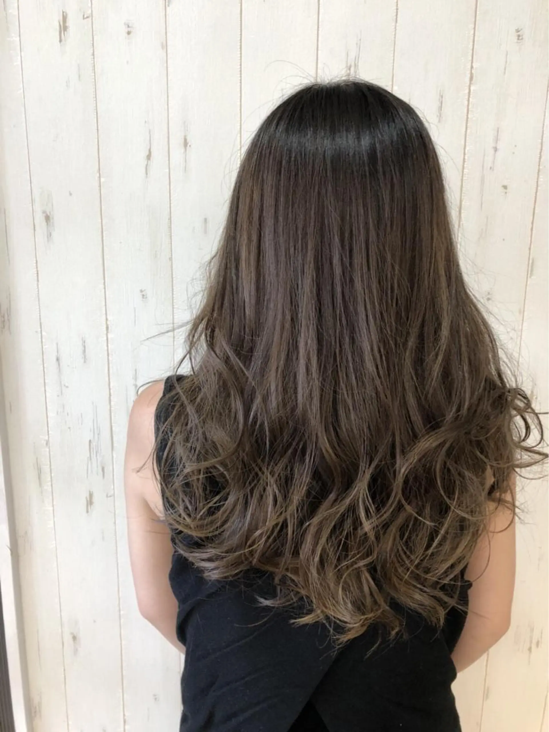 ロング カラー ヘアアレンジ メンズ人気NO,1 Genieジーニーのヘアスタイル