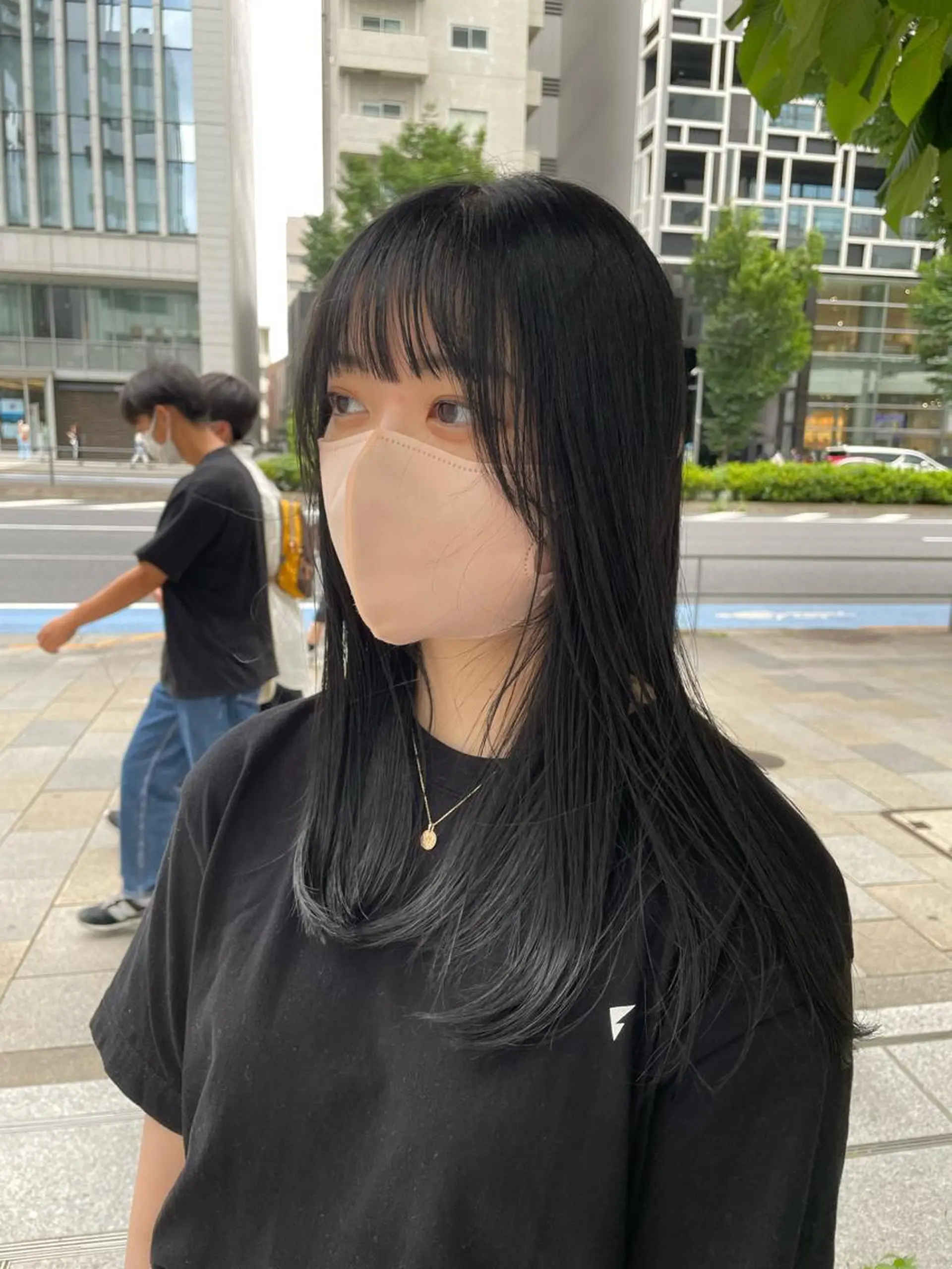 ミディアム 🐺ウルフ/レイヤー カット/高嶋湧大のヘアスタイル