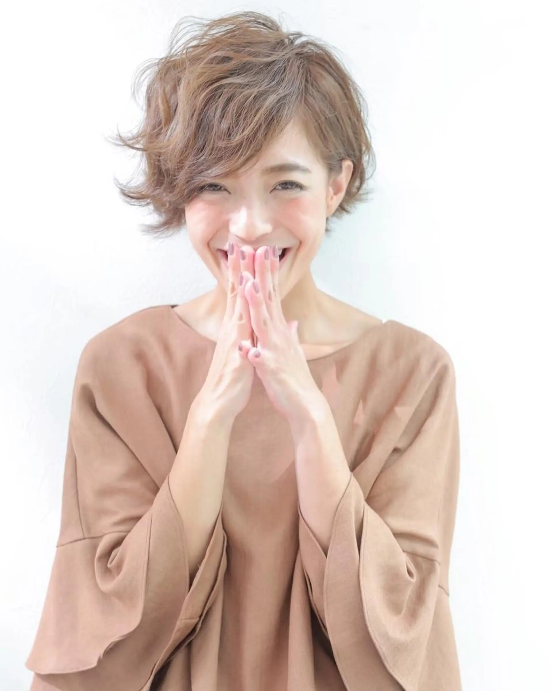 ショート LEVIJU hair所属・韓国ヘア🕊村上 ののこ🕊のヘアスタイル