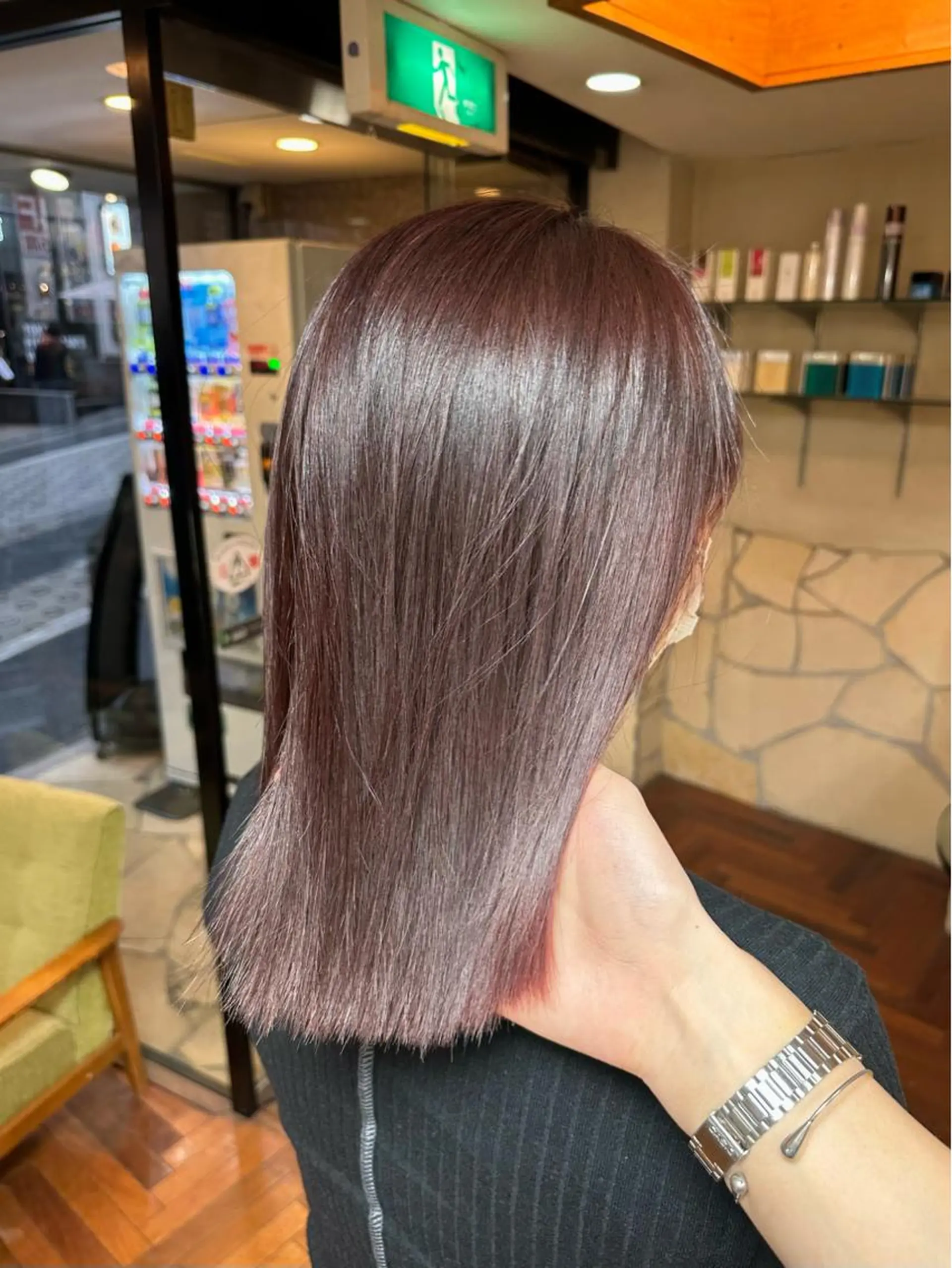 ミディアム カラー ラベンダーカラー LUMO所属・矢野 晃平のヘアスタイル