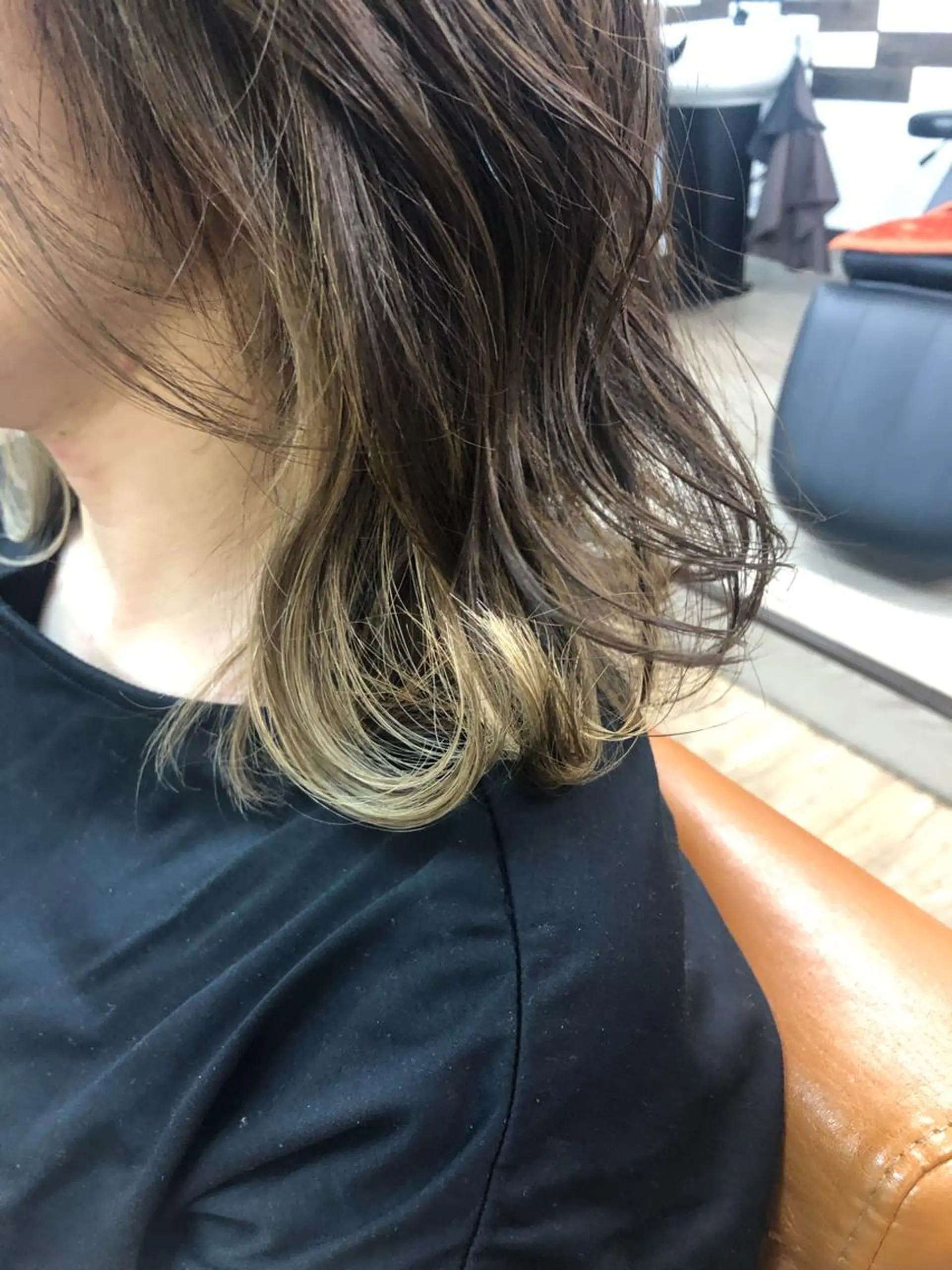 ミディアム 髪質改善ayame 横山諒のヘアスタイル