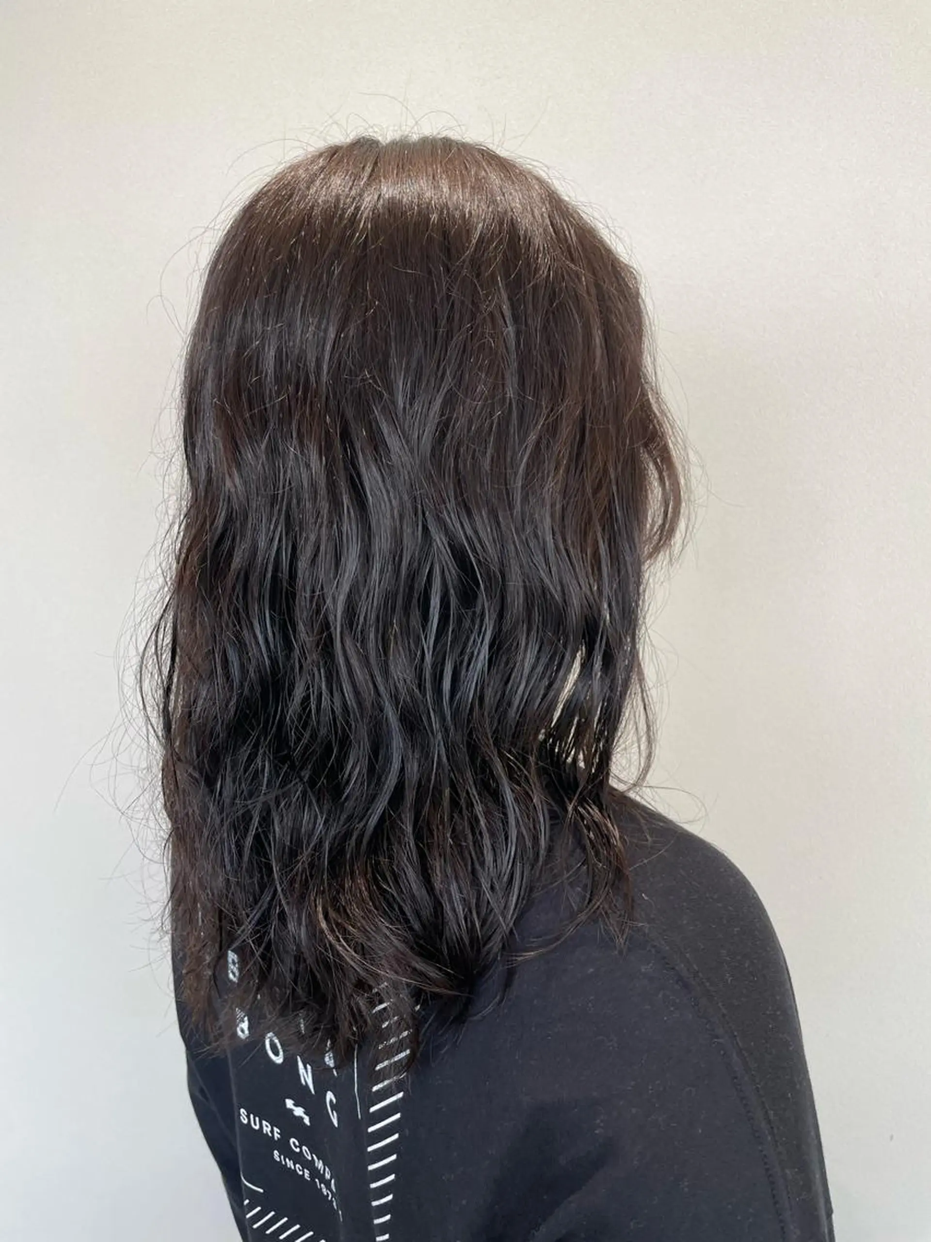 セミロング カラー グレージュ オリーブグレージュ オリーブグレー 骨格診断/似合わせ カットあさみななこのヘアスタイル