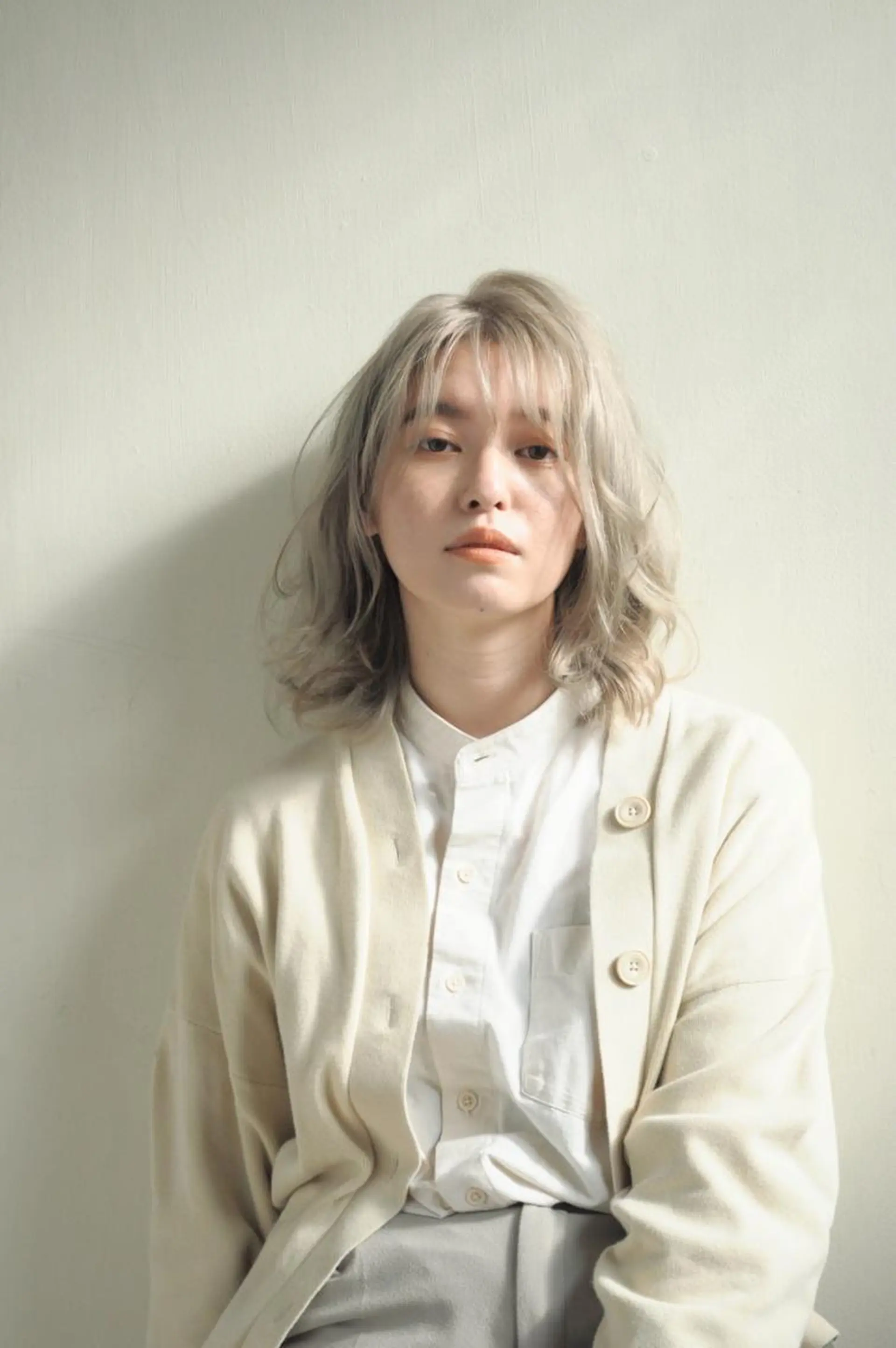 ミディアム パーマ ミディアムパーマ 千 田のヘアスタイル