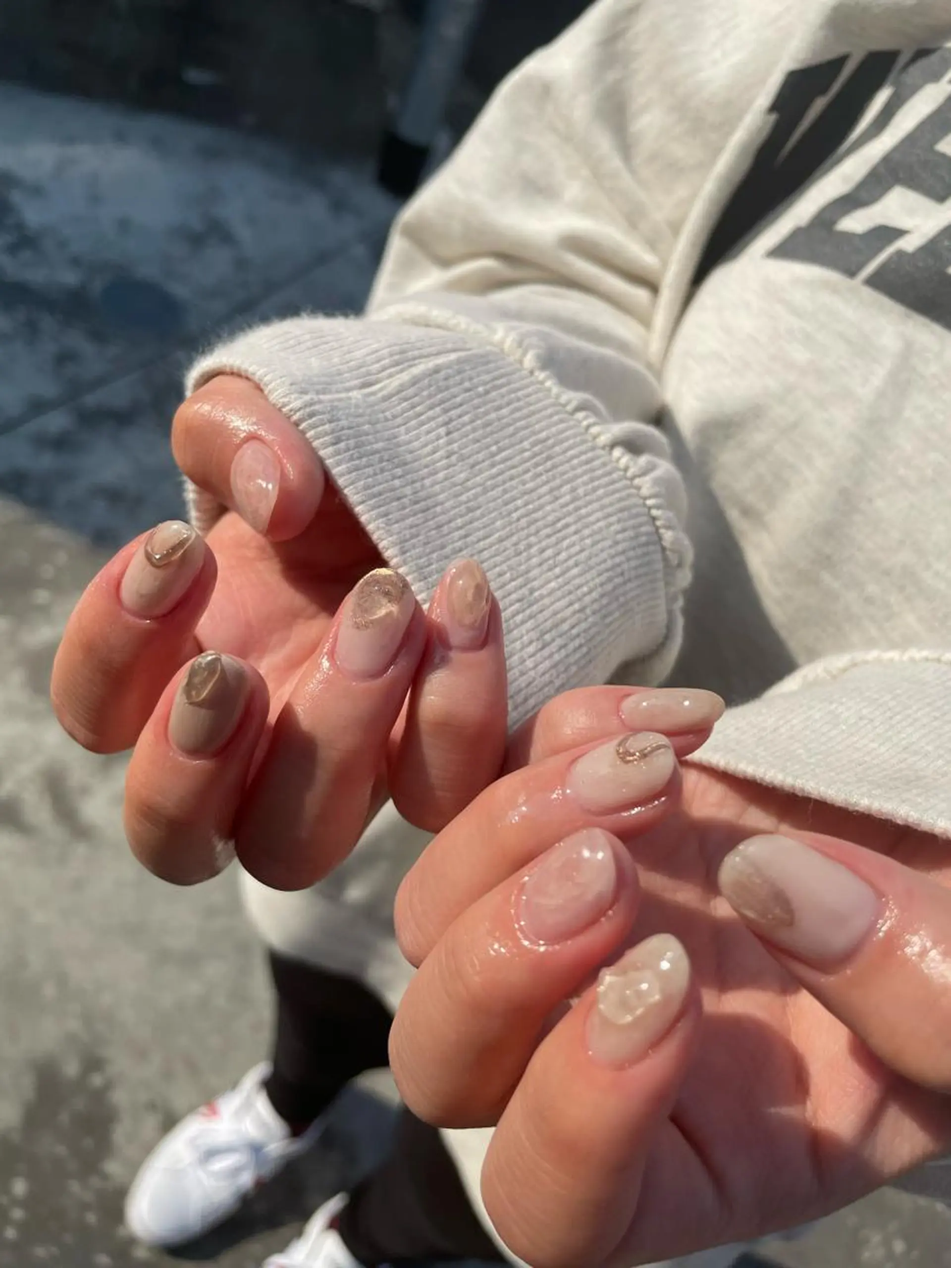 ネイル ニュアンスネイル nailatelier elsol.所属・atelier elsol.のネイルデザイン