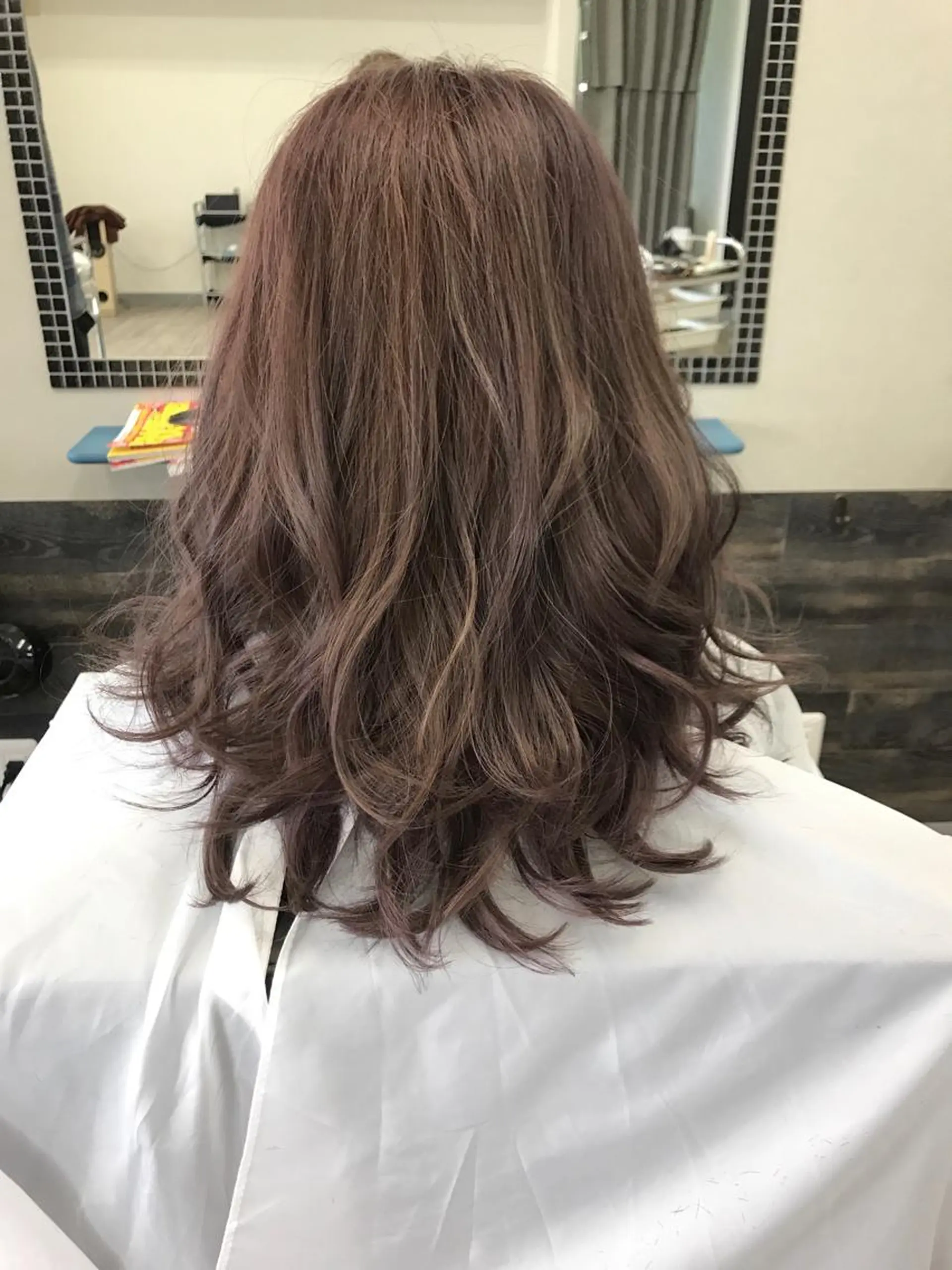 ミディアム パーマ N-plants 和泉中央店のヘアスタイル