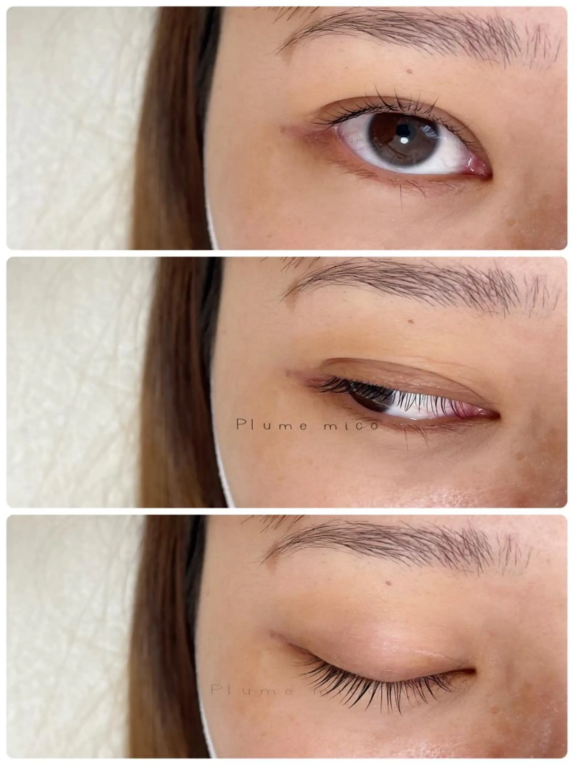 マツエク・マツパ マツパ Plume micoのマツエク・マツパデザイン