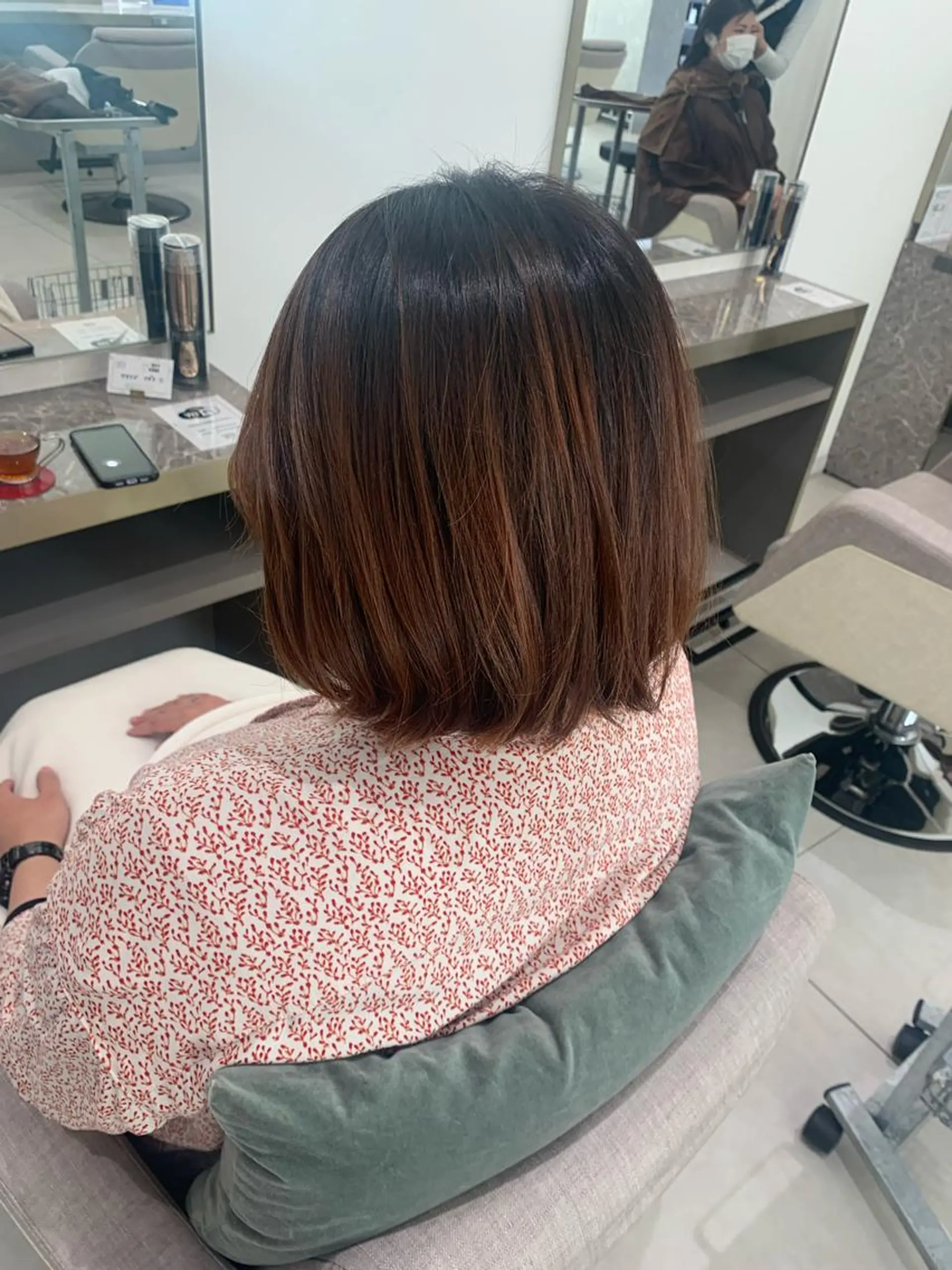 ミディアム カラー ブリーチ Mingo所属・stylist N0Nのヘアスタイル