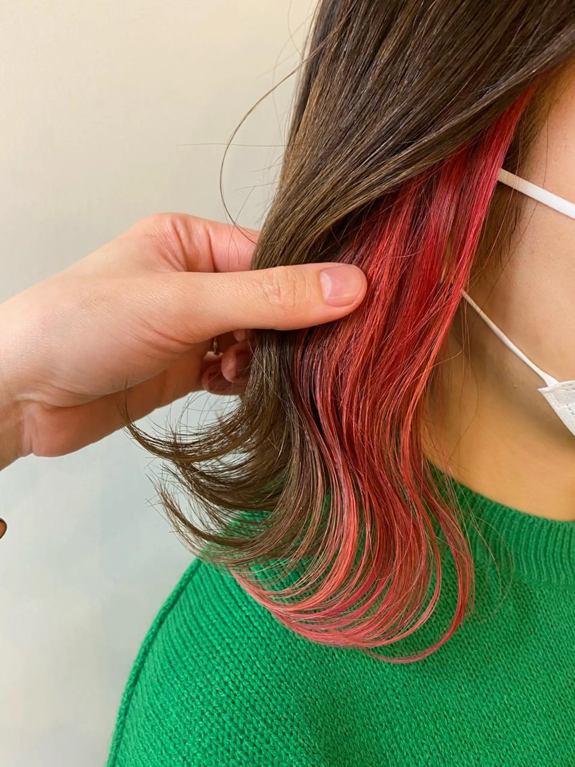 ミディアム おおつき ありかのヘアスタイル