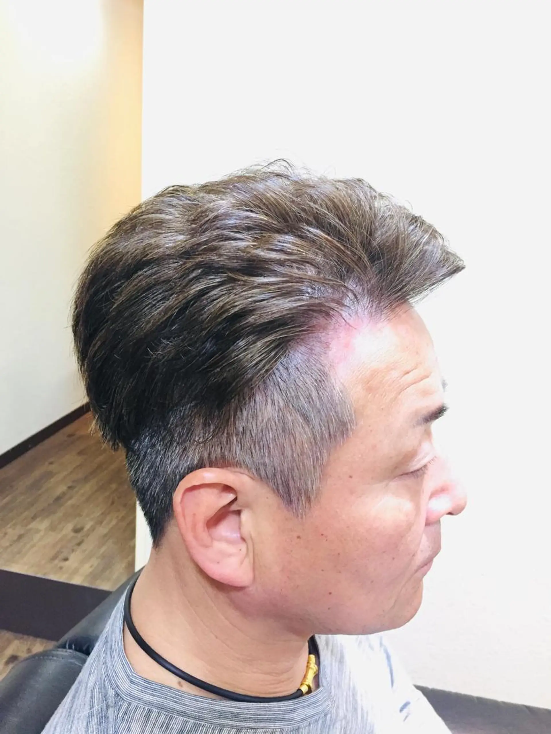 ショート パーマ メンズ カット パーマ カット&リラクゼーションサロンA/Z所属・メンズカット kimotoのヘアスタイル