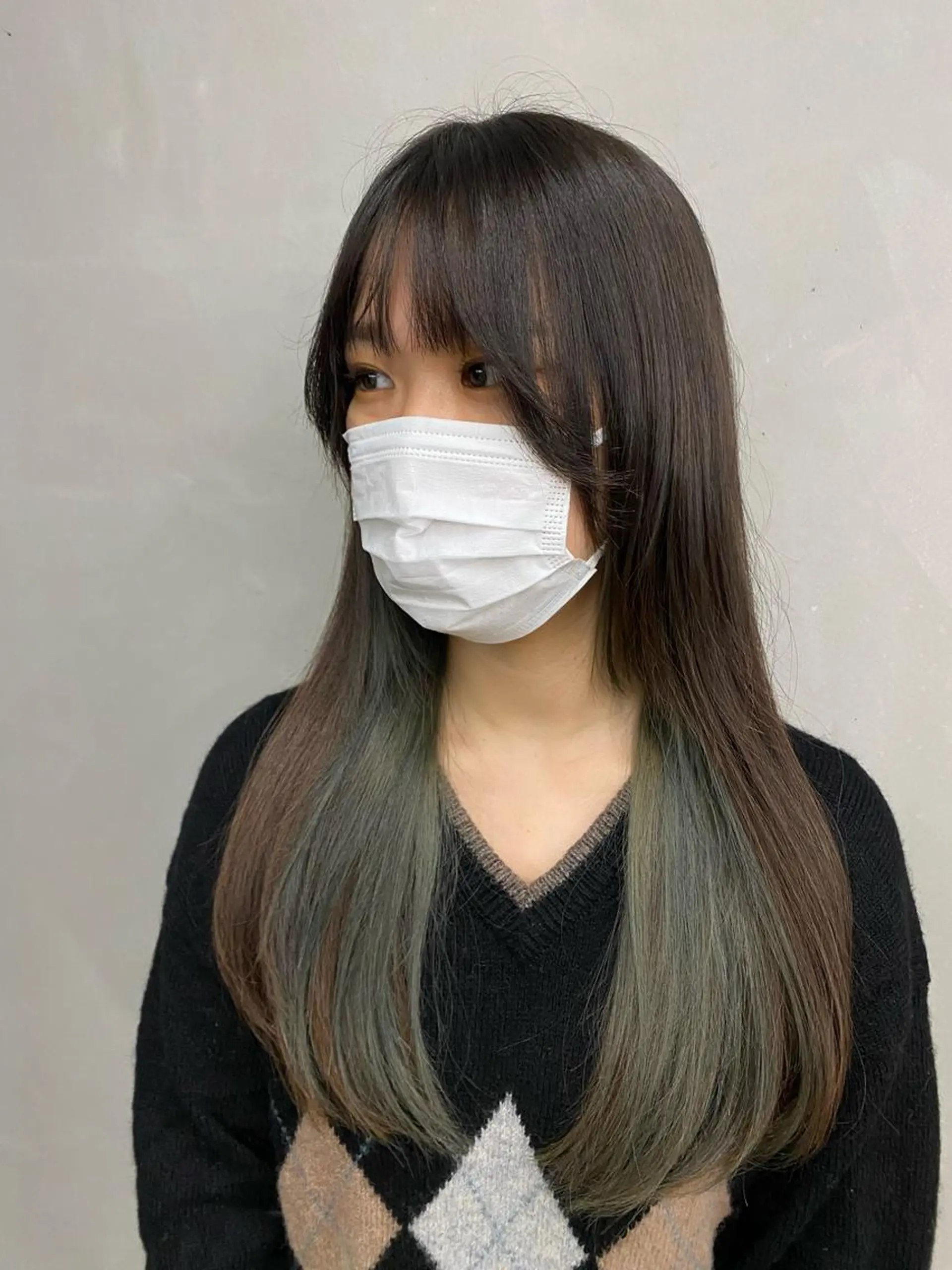 ロング カラー レイヤー/柔色 カラー/SAkiのヘアスタイル