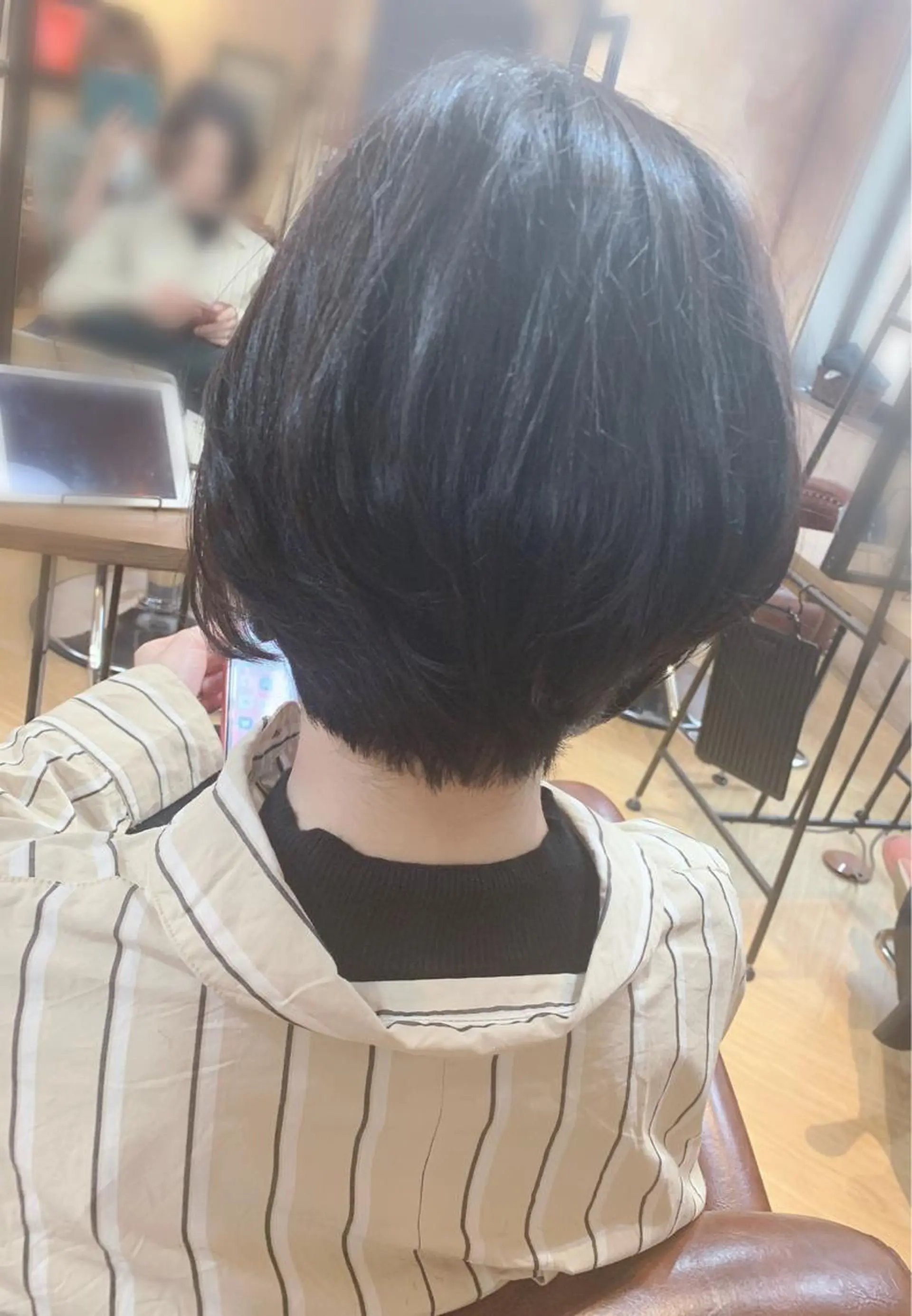 ショート ショートボブ ボブ ショートヘア 髪質改善＆韓国風 RINAのヘアスタイル