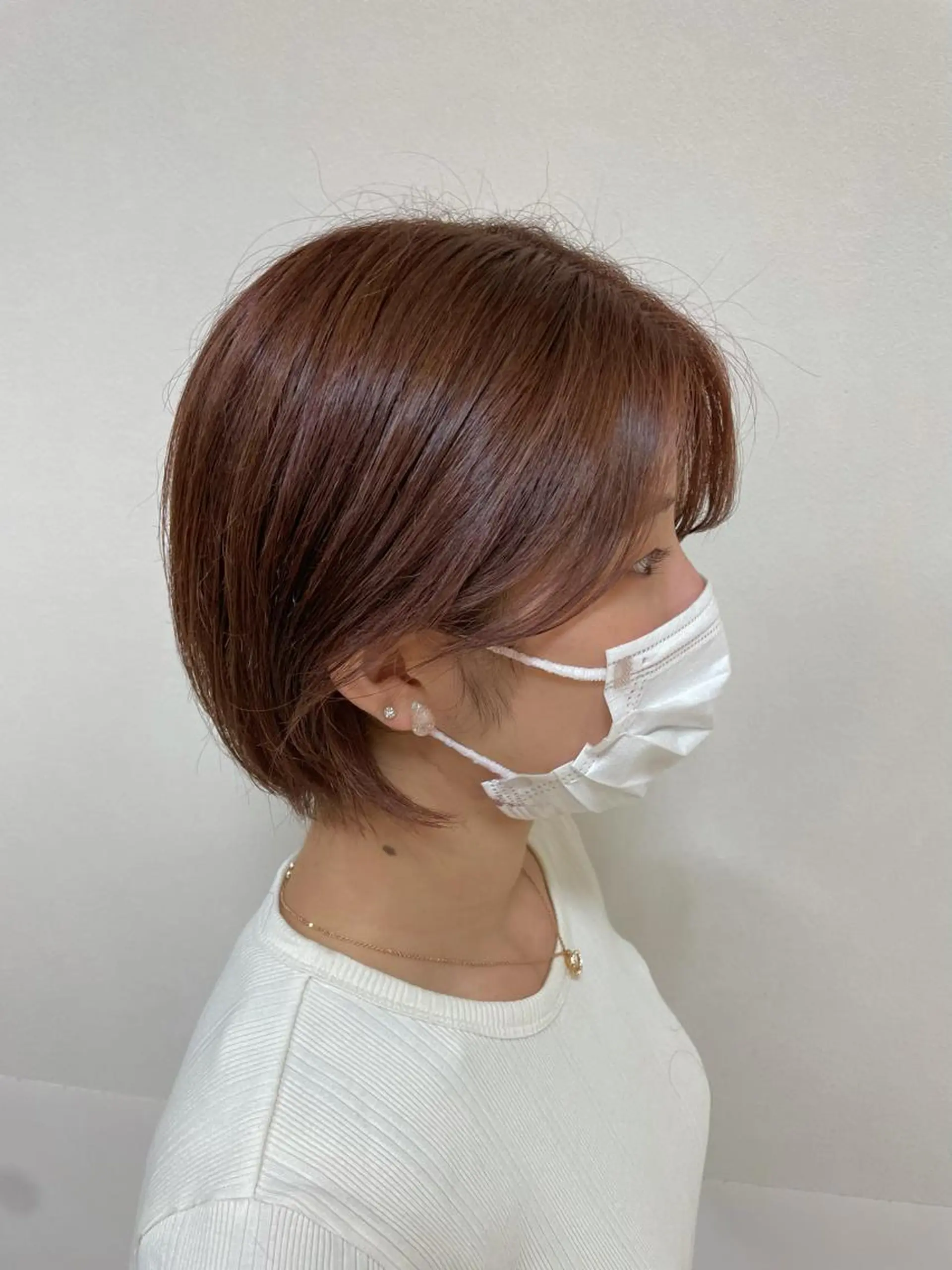 ショート カラー ヘアアレンジ カット ヘアカラー トリートメント 【Sweep】おじま のぞみのヘアスタイル