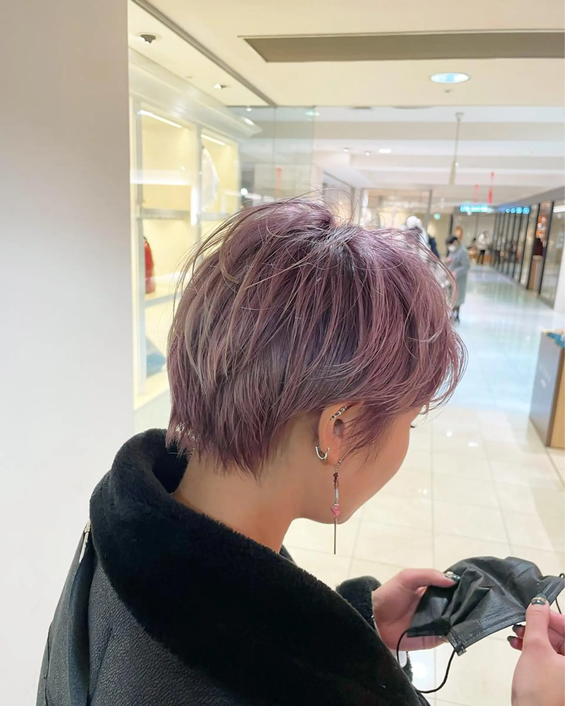 ショート カラー カット ヘアカラー トリートメント 高橋 芽衣のヘアスタイル