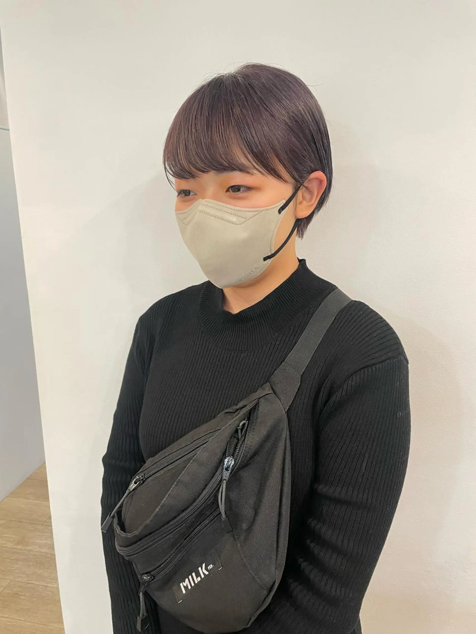 ショート 大迫 江梨のヘアスタイル