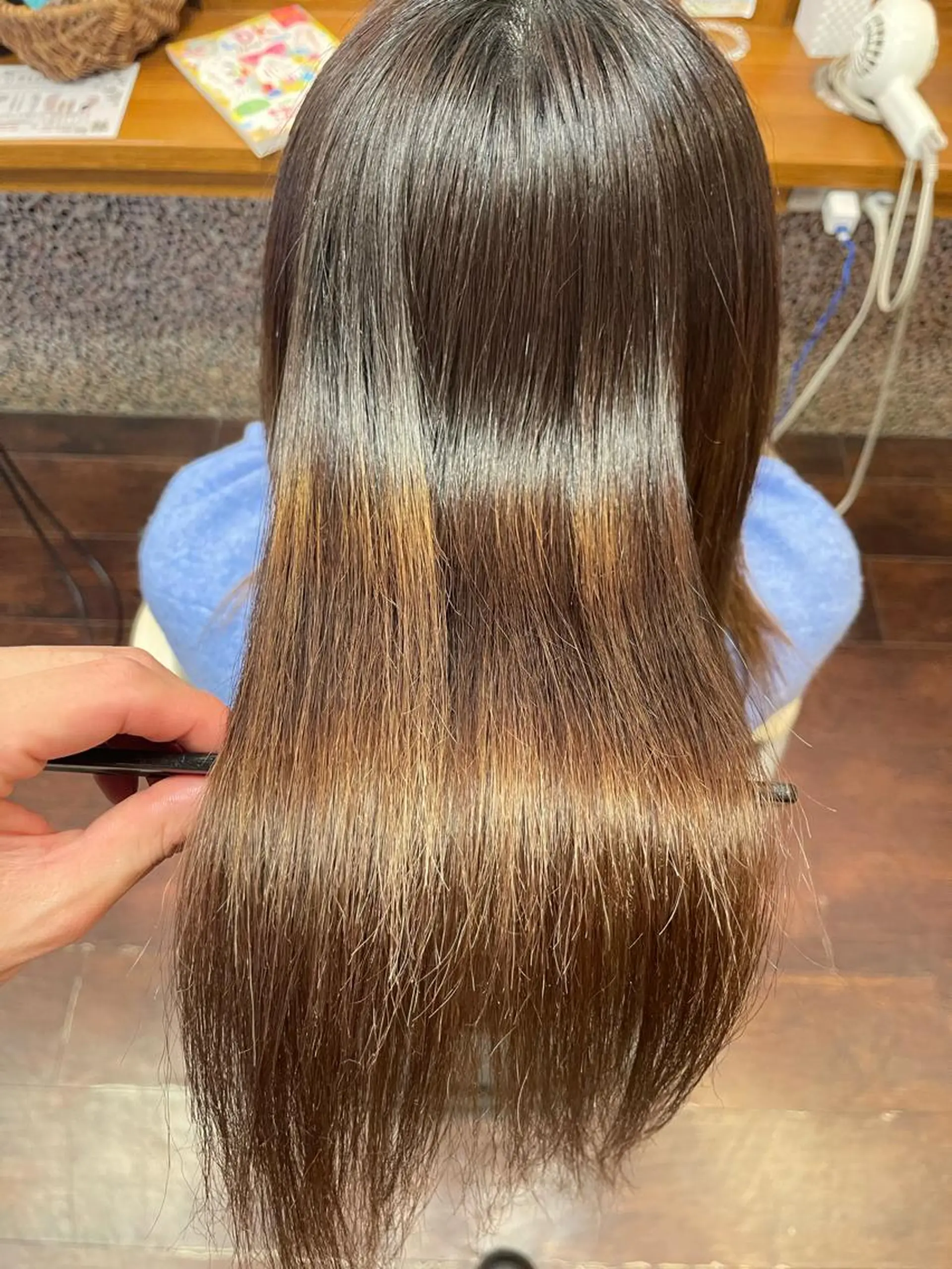 ミディアム 髪質改善・艶カラー HIROTOのヘアスタイル