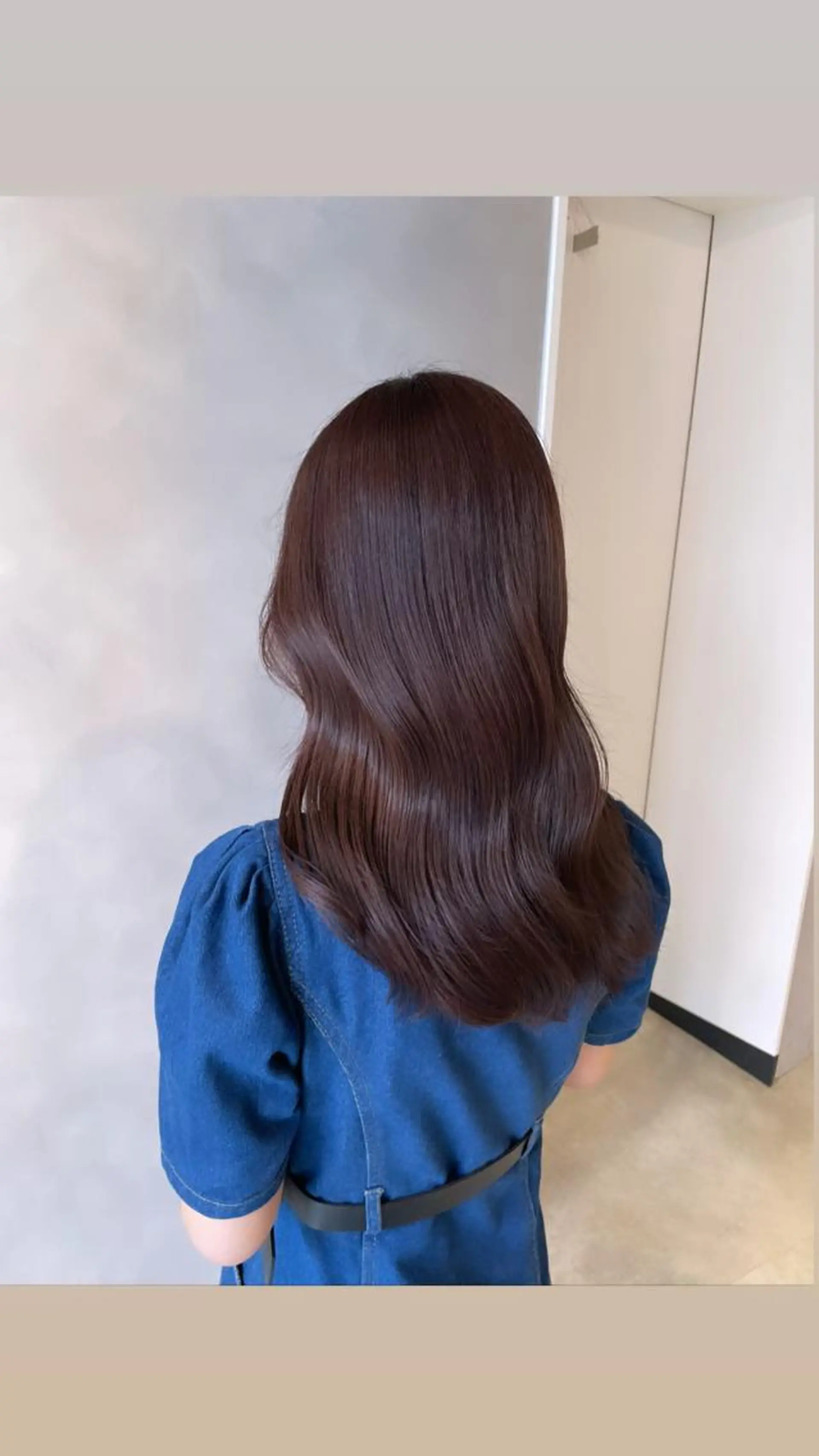 セミロング カラー カット ヘアカラー トリートメント 🔷ダブルカラーハイ トーン🔷櫻井走のヘアスタイル