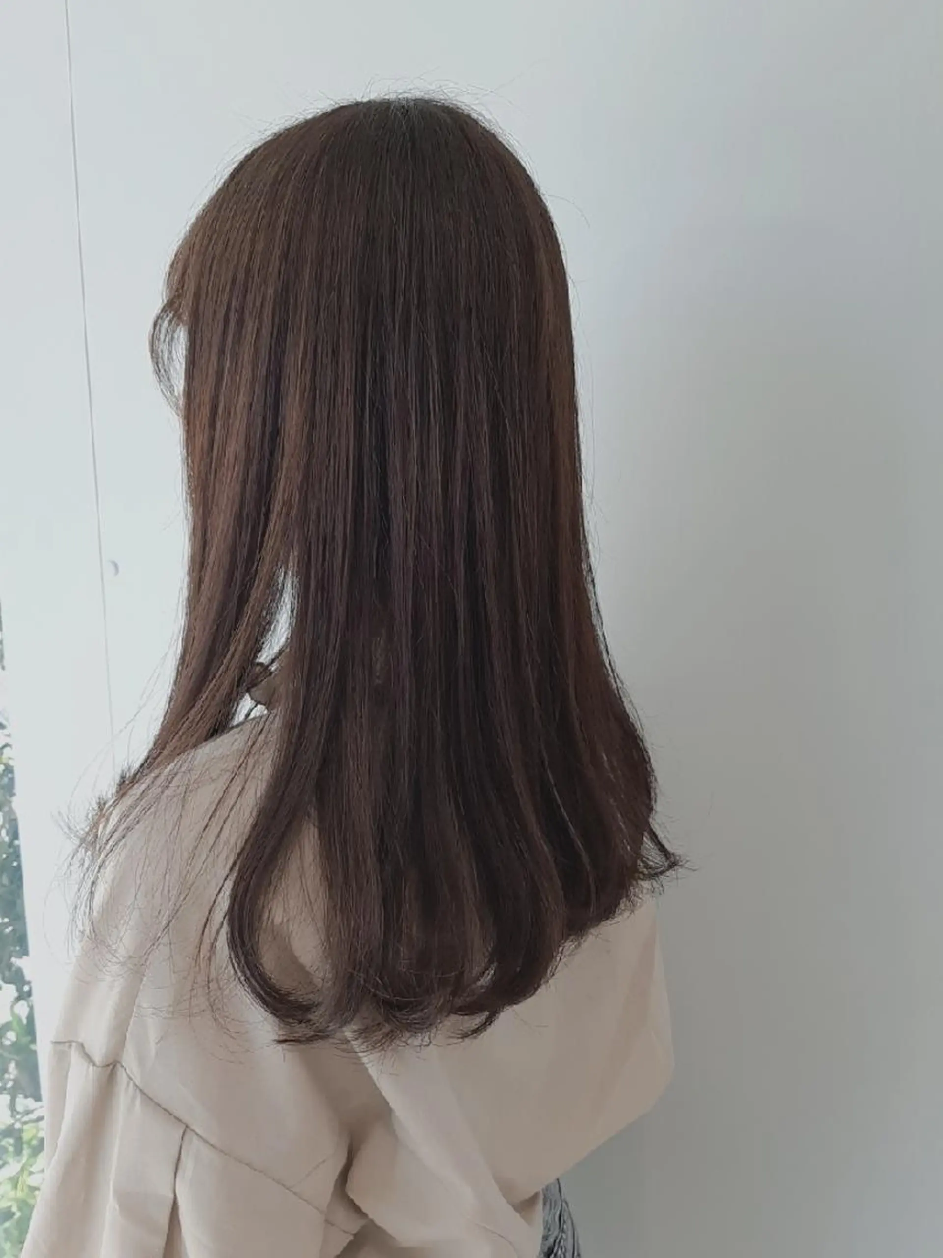 セミロング はらだ ともこ☺︎のヘアスタイル