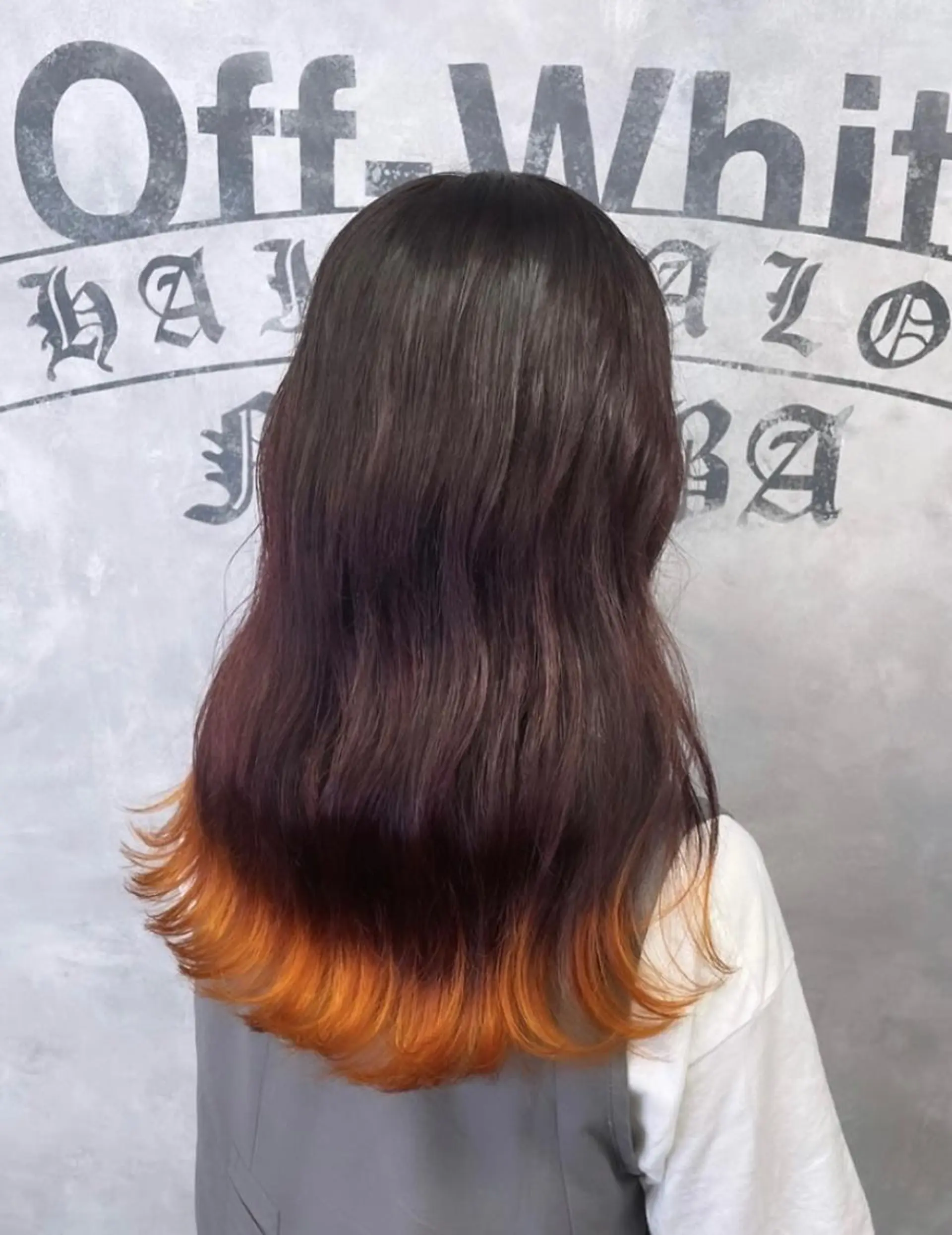 ロング Cielro【 シェイロ 】所属・Cielro/ダブル カラー/西田咲希のヘアスタイル