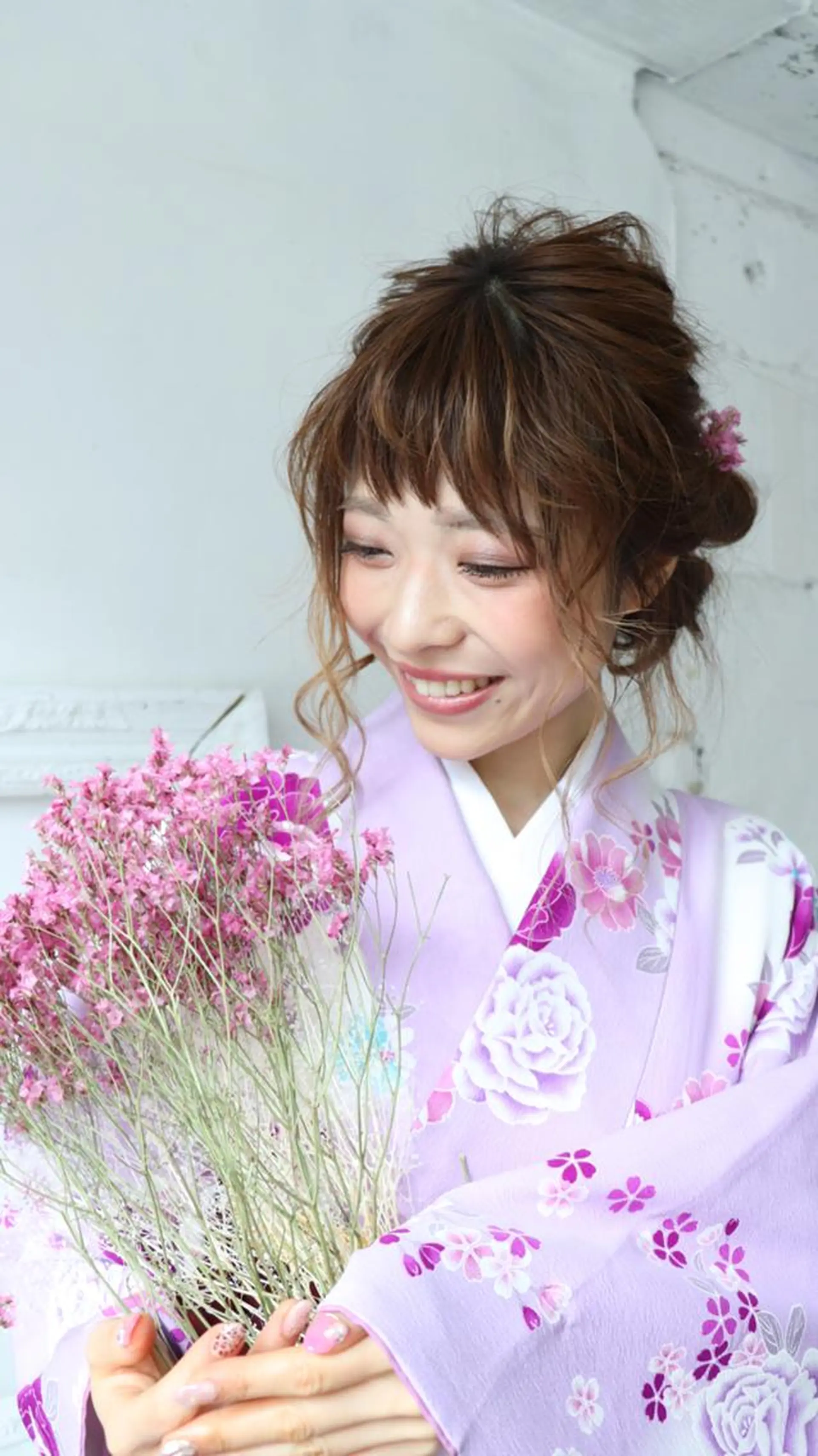 ヘアアレンジ 卒業式のヘアスタイル 代表　土屋ヒロユキ ショートカットのヘアスタイル